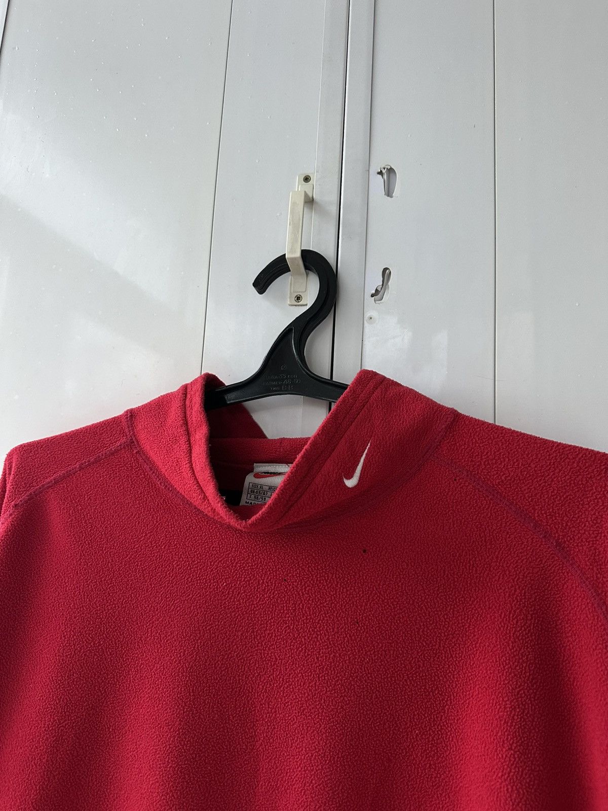 Nike Vintage Nike Fleece Jacket Big Logo Size US XL / EU 56 / 4 - 5 Thumbnail