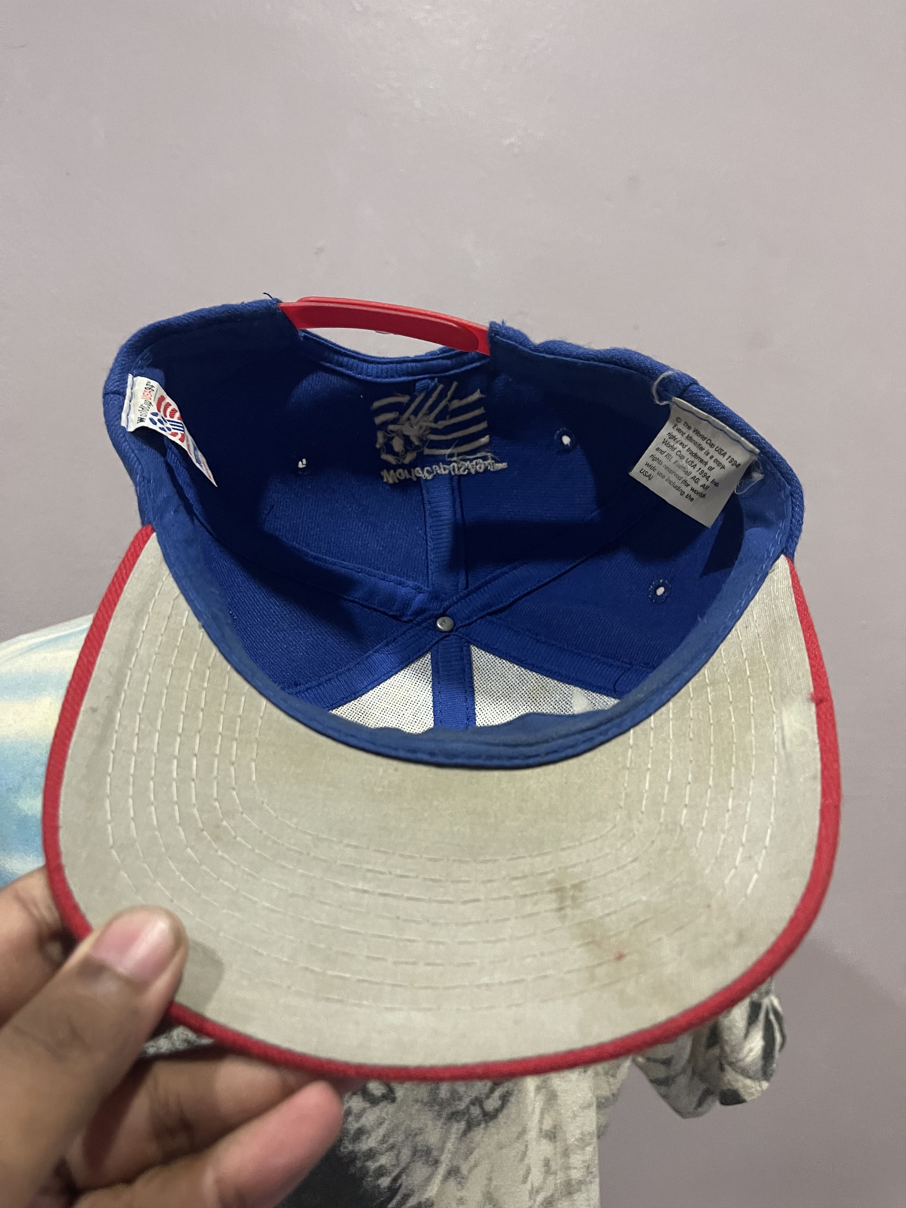 Vintage Vintage World Cup USA 1994 Snap Back Size ONE SIZE - 7 Thumbnail