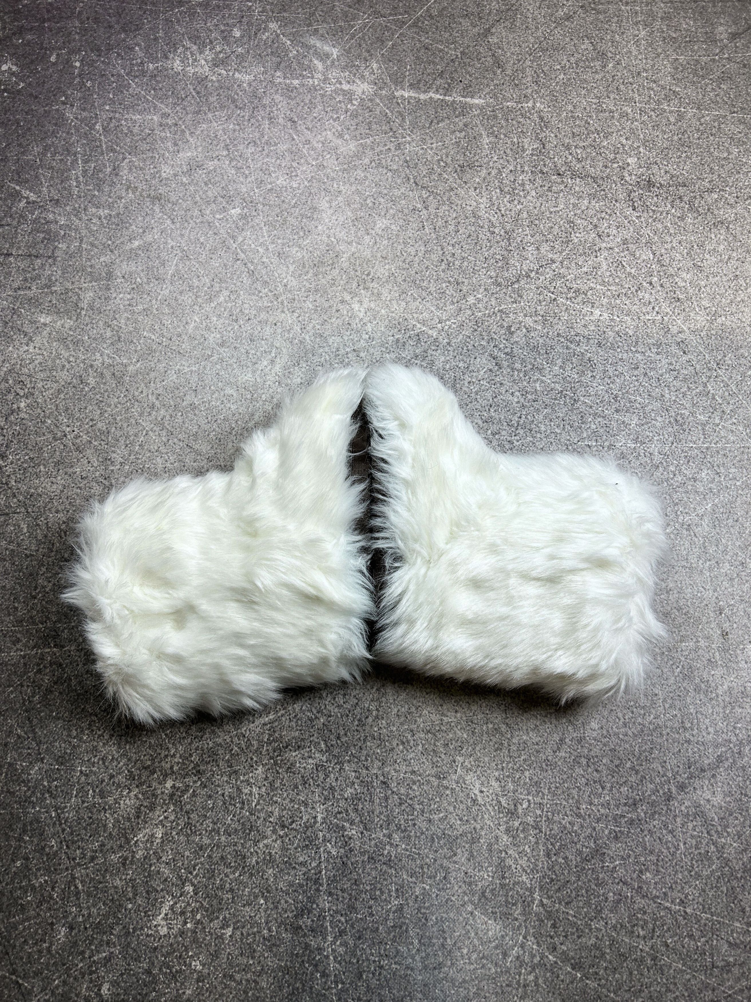 Hysteric Glamour Fur Boots White Fluffy Winter Coquette Y2K Snow Bunny Core Size US 5.5 / EU 38 - 5 Thumbnail