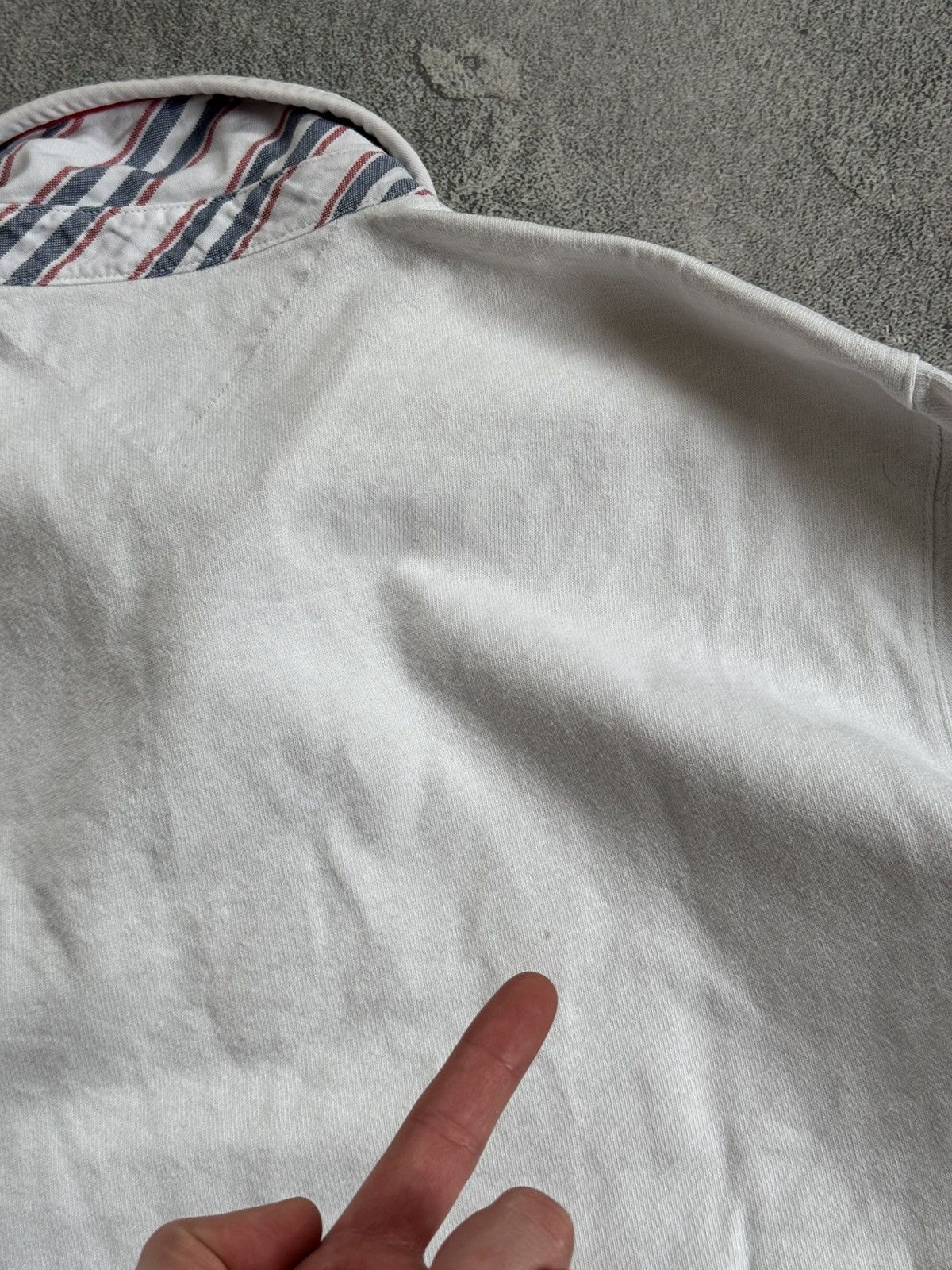 Tommy Hilfiger × Vintage Tommy Hilfiger L vintage rugby long sleeve polo sweatshirt Size US L / EU 52-54 / 3 - 15 Thumbnail
