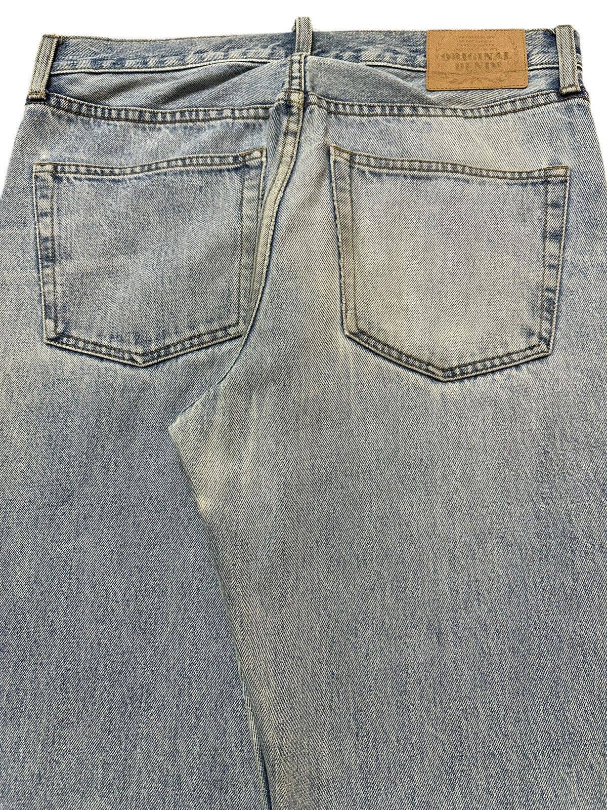 Japanese Brand Vintage Japanese Brand Blue Faded Wash Style Loose Jeans Size US 31 - 6 Thumbnail