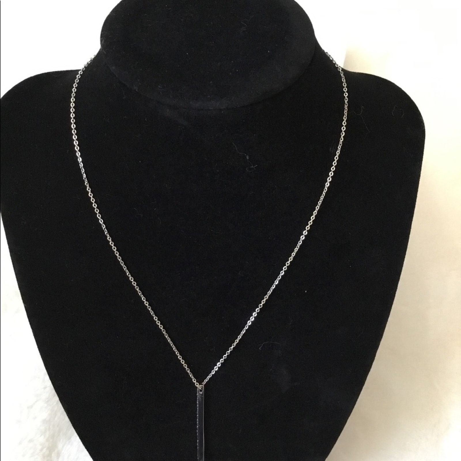 Other Sterling Silver Long Tiny Saw Necklace Size ONE SIZE - 3 Thumbnail