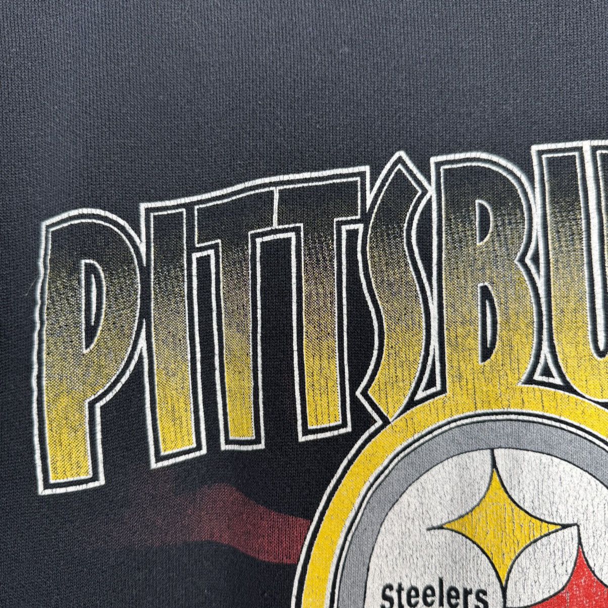 Vintage PITTSBURGH STEELERS NFL 1995 FOOTBALL VINTAGE SWEATSHIRT Size US L / EU 52-54 / 3 - 10 Thumbnail