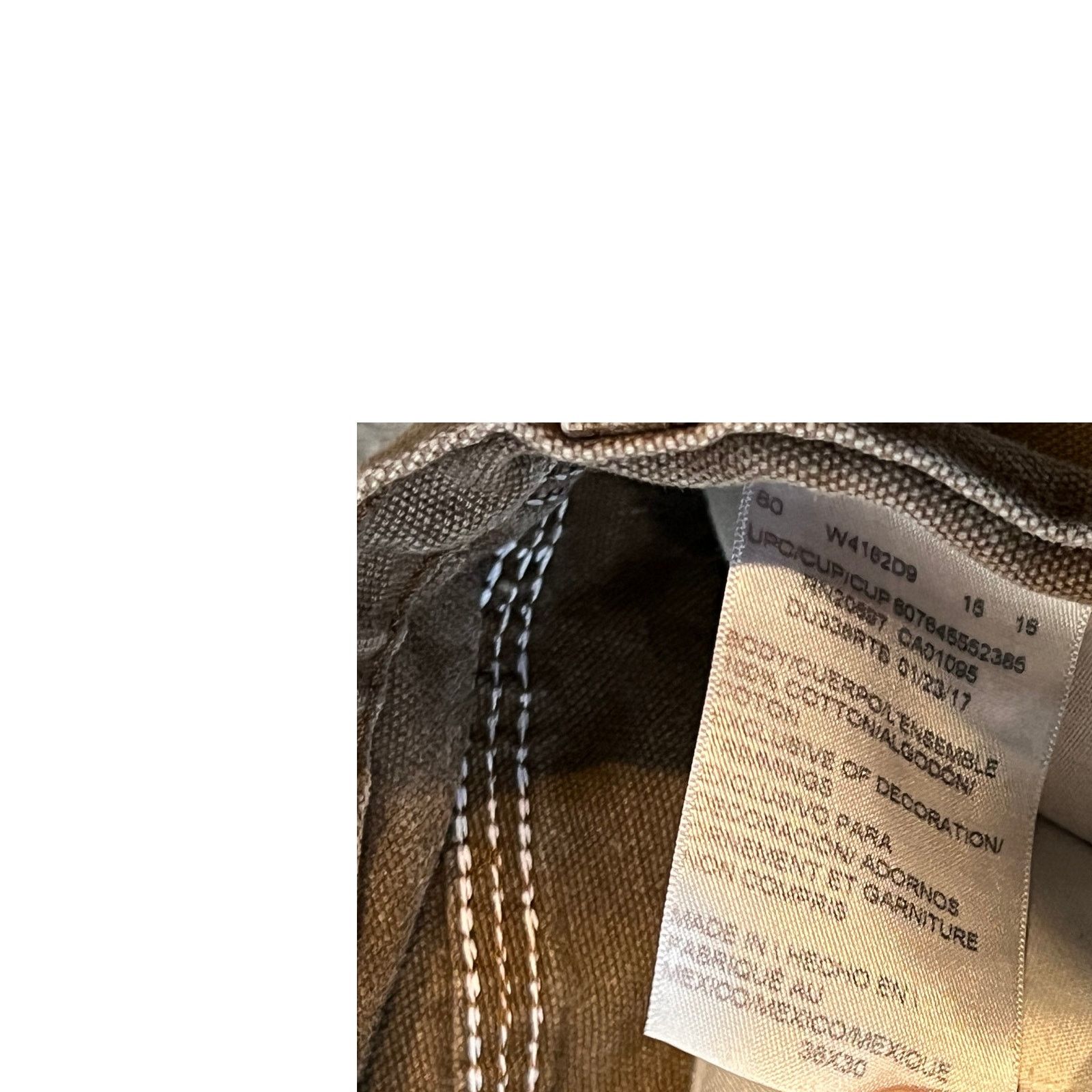 Dickies Dickies Brown Carpenter Work pants Mens 38x30 Size US 38 / EU 54 - 3 Thumbnail