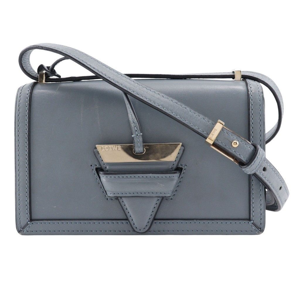 Loewe Loewe Barcelona Shoulder Bag Leather Size ONE SIZE - 1 Thumbnail