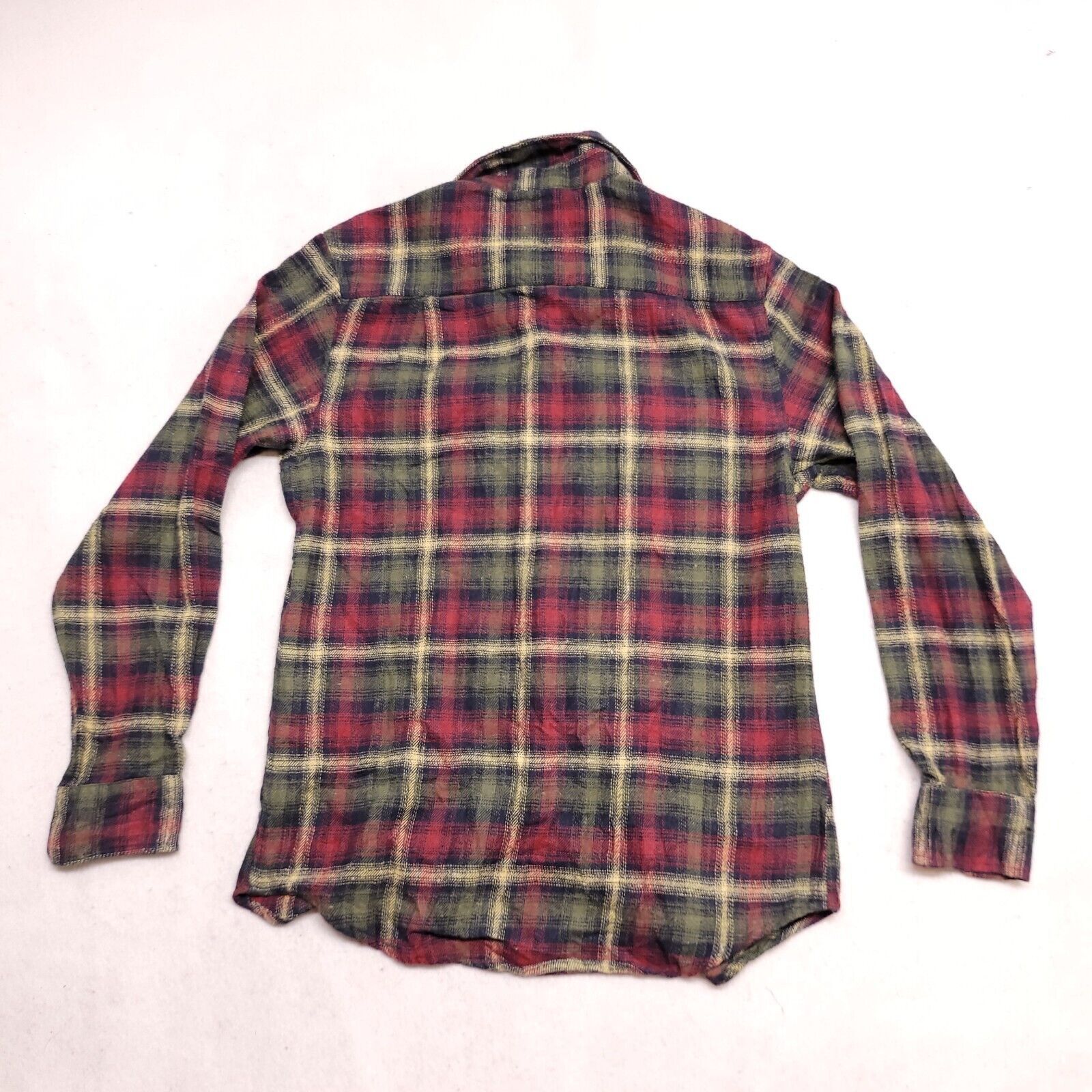 Montage Montage Tartan Flannel Button Shirt Mens Size Small S Red Size US S / EU 44-46 / 1 - 10 Thumbnail