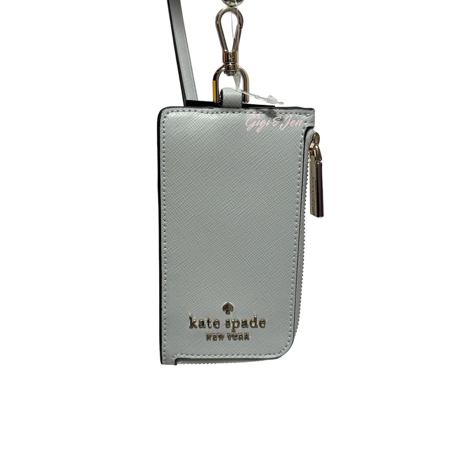 Kate Spade Kate Spade Staci Card Case Lanyard Stone path New Size ONE SIZE - 3 Thumbnail