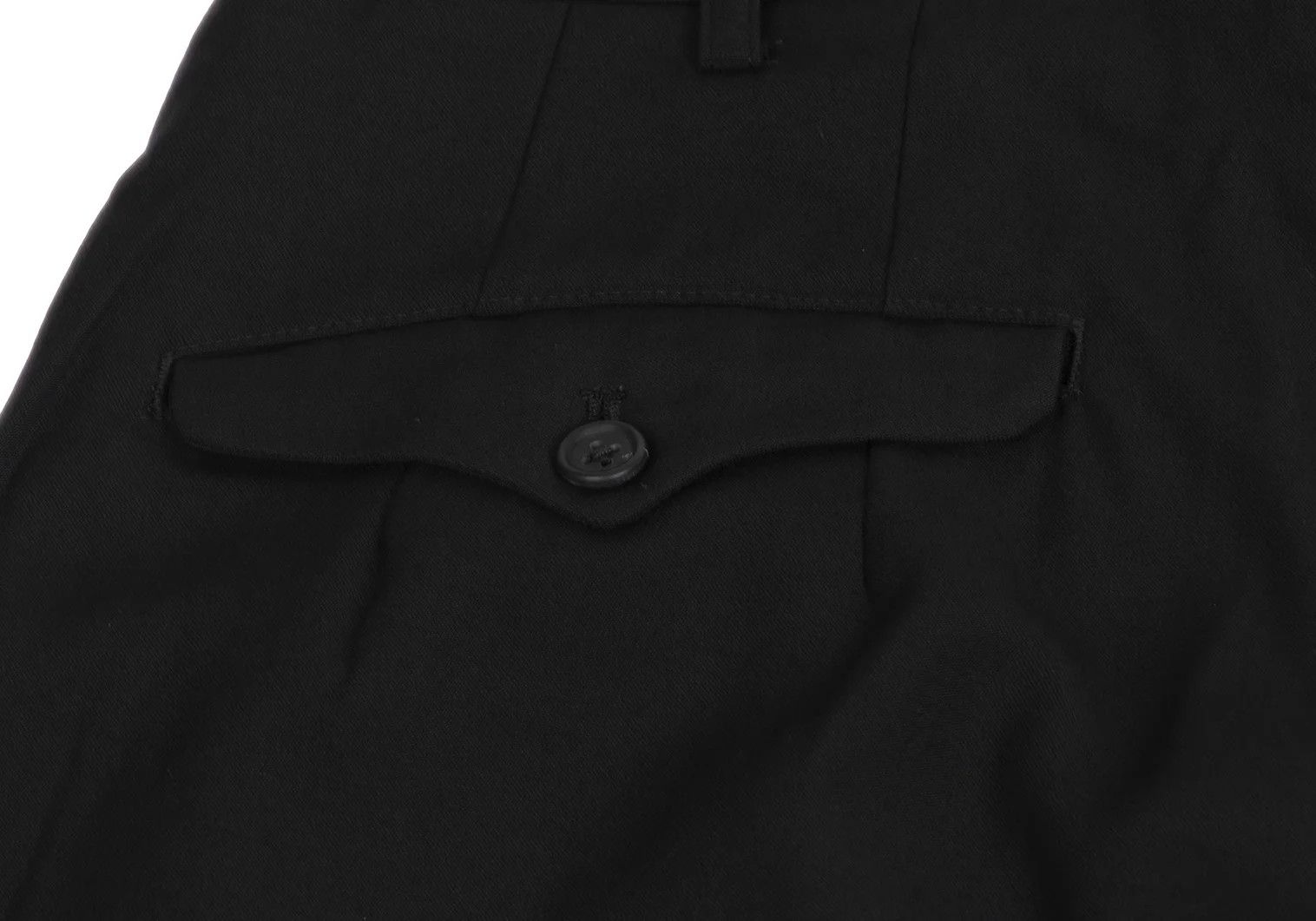 Yohji Yamamoto Yohji Yamamoto Wool Tuck Tapered Pants Size US 34 / EU 50 - 12 Thumbnail
