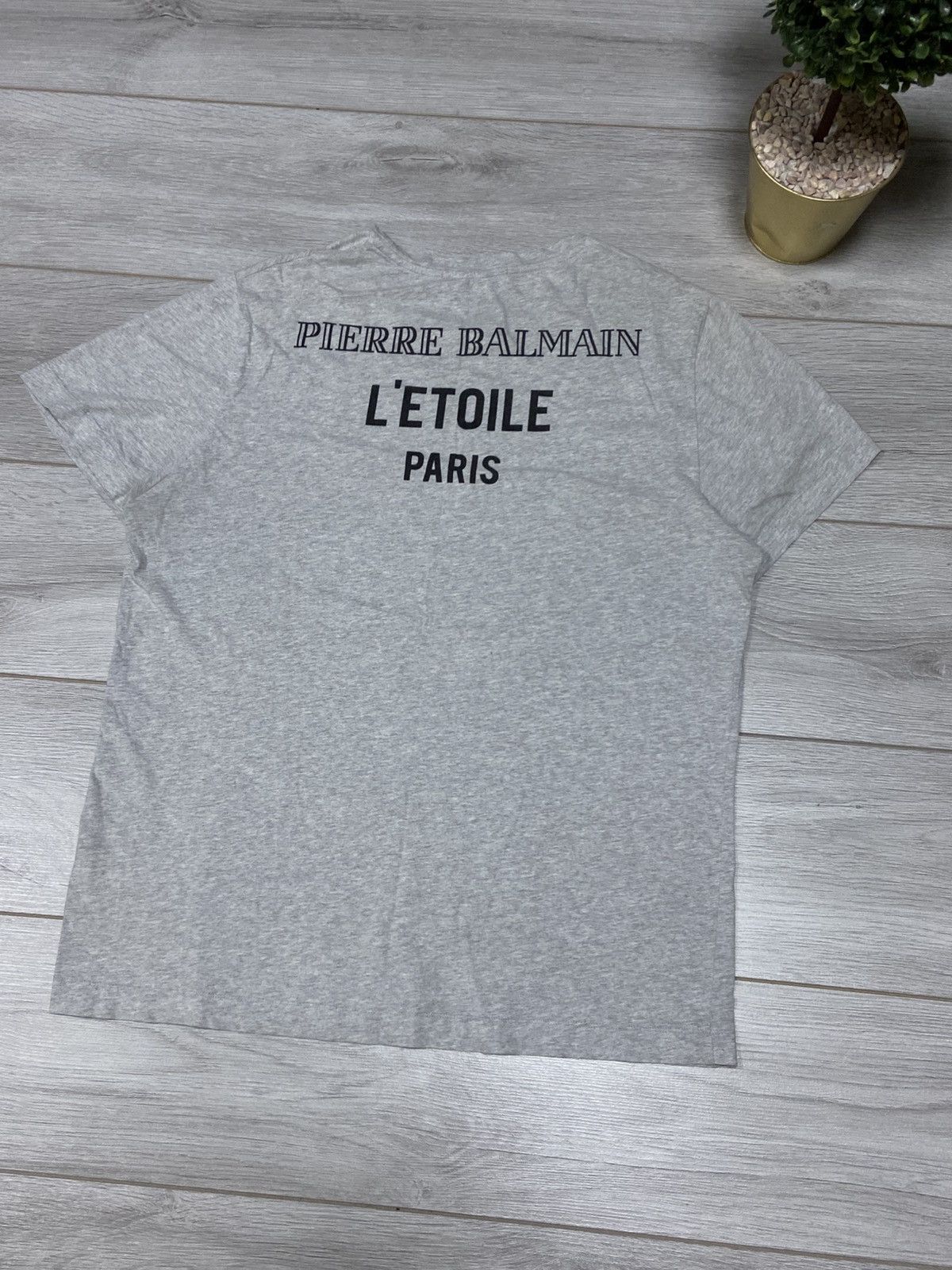 Balmain Pierre Balmain Etoile big star vintage t-shirt Size US M / EU 48-50 / 2 - 6 Thumbnail