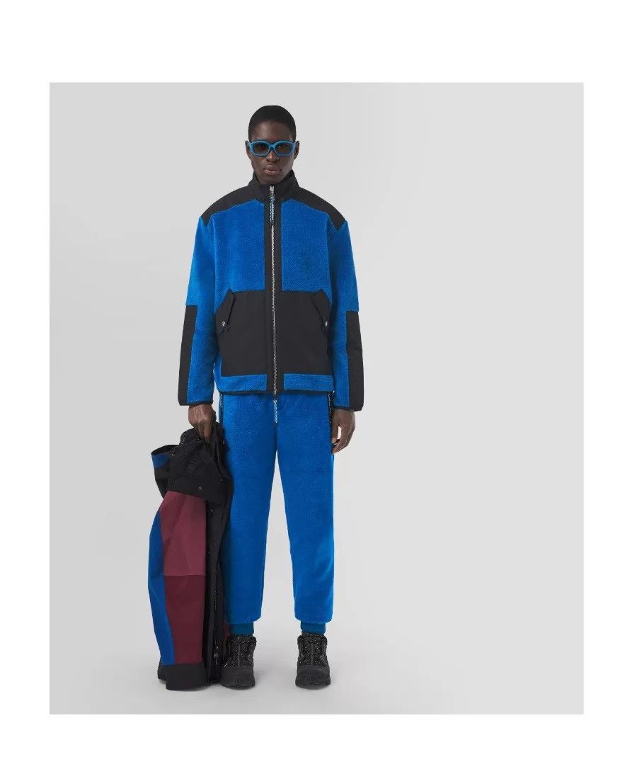 Burberry Burberry Blue/Black Color-Blocked Padded Jacket XS Size US XS / EU 42 / 0 - 1 Thumbnail
