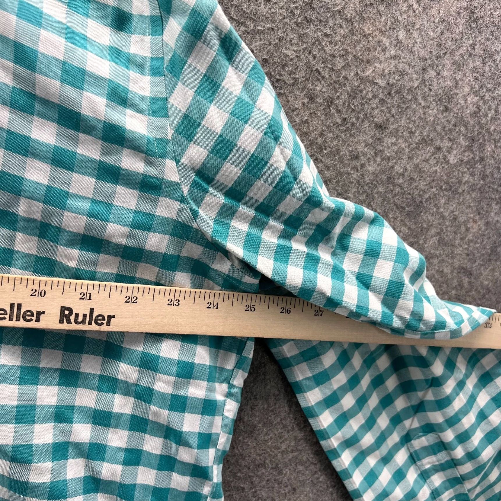 Brooks Brothers VINTAGE Brooks Brothers Shirt Men XL Blue Check American Supima Cotton Regent Size US XL / EU 56 / 4 - 5 Thumbnail
