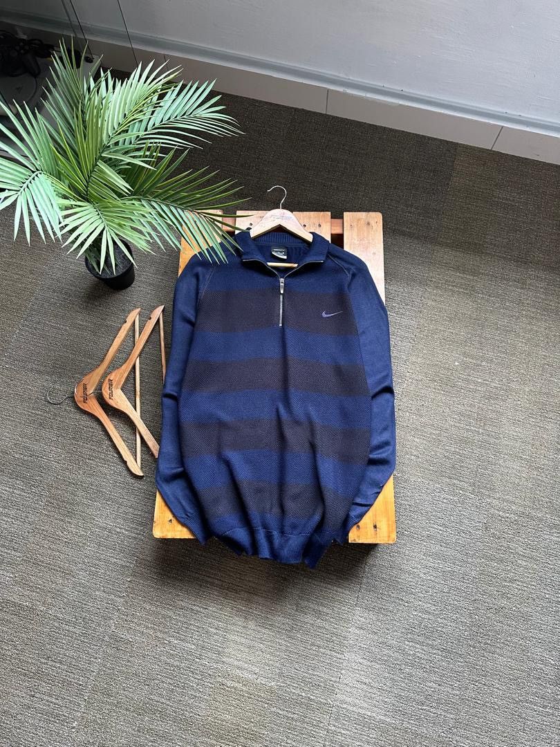 Nike × Other NIKE GOLF HALF ZIPPER KNITWEAR Size US XL / EU 56 / 4 - 1 Thumbnail