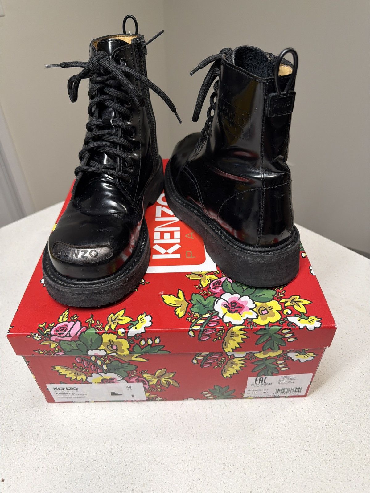 Kenzo KenzoSmile Lace-Up Boot Size 40 Size US 7 / EU 40 - 1 Thumbnail