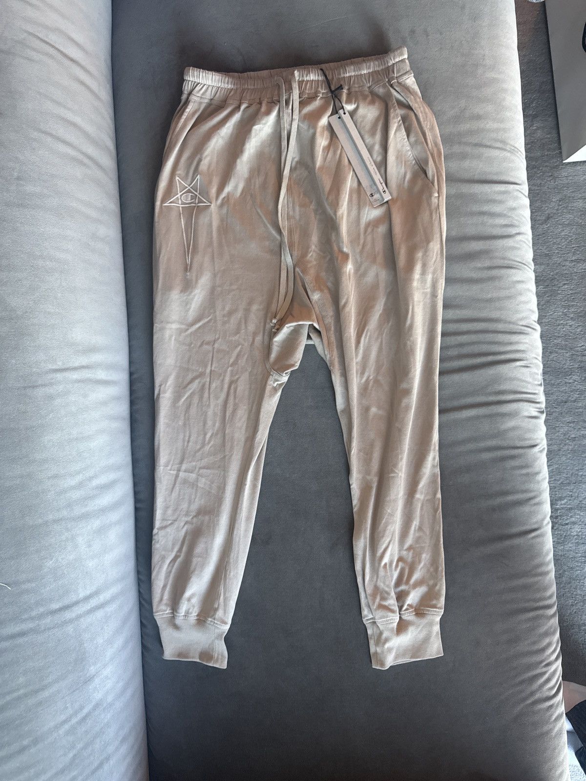 Rick Owens Rick Owens x Champion Prisoner Joggers Size US 32 / EU 48 - 2 Thumbnail