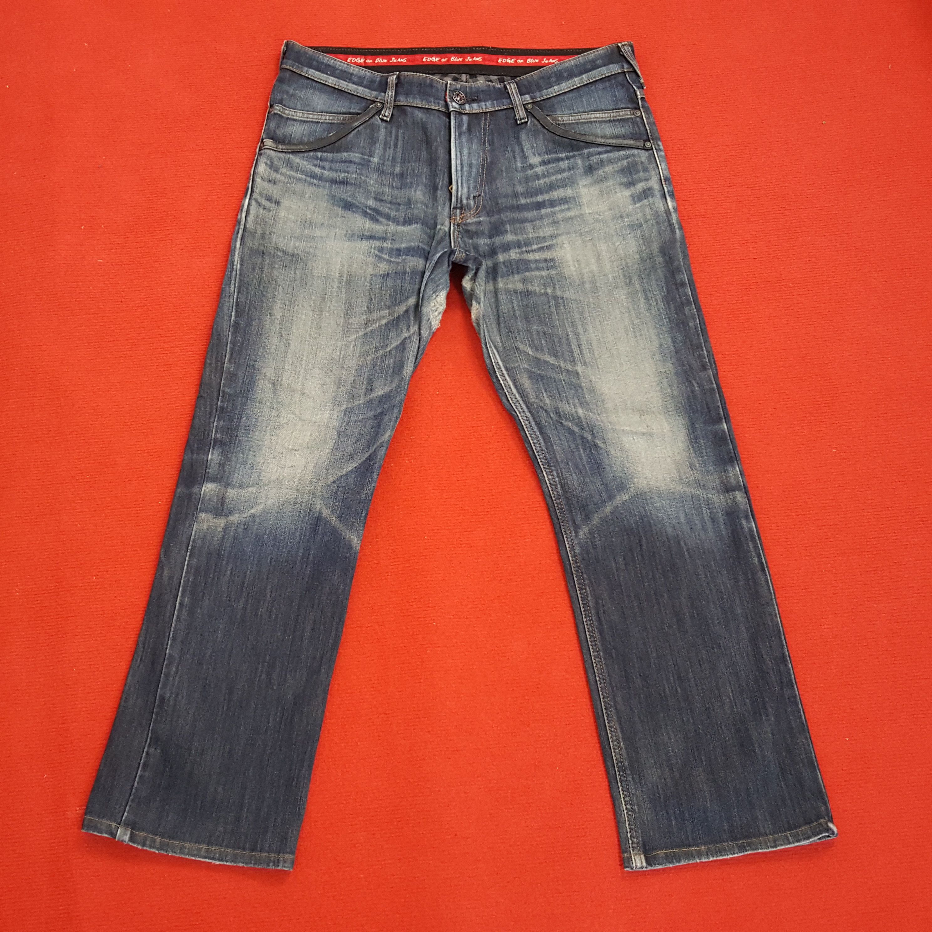 Edwin × Japanese Brand × Vintage Edwin Streetwear Style Jeans Size US 37 - 4 Thumbnail