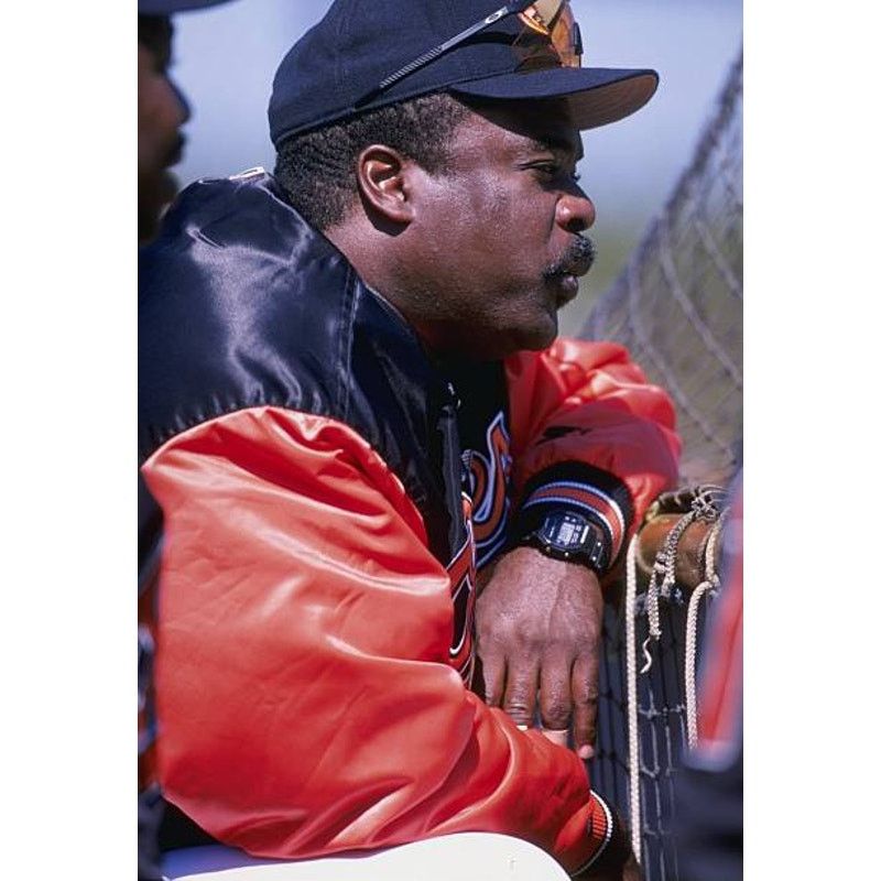 MLB × Starter Baltimore Orioles 90s satin bomber Diamond M black MLB vtg Size US M / EU 48-50 / 2 - 13 Thumbnail