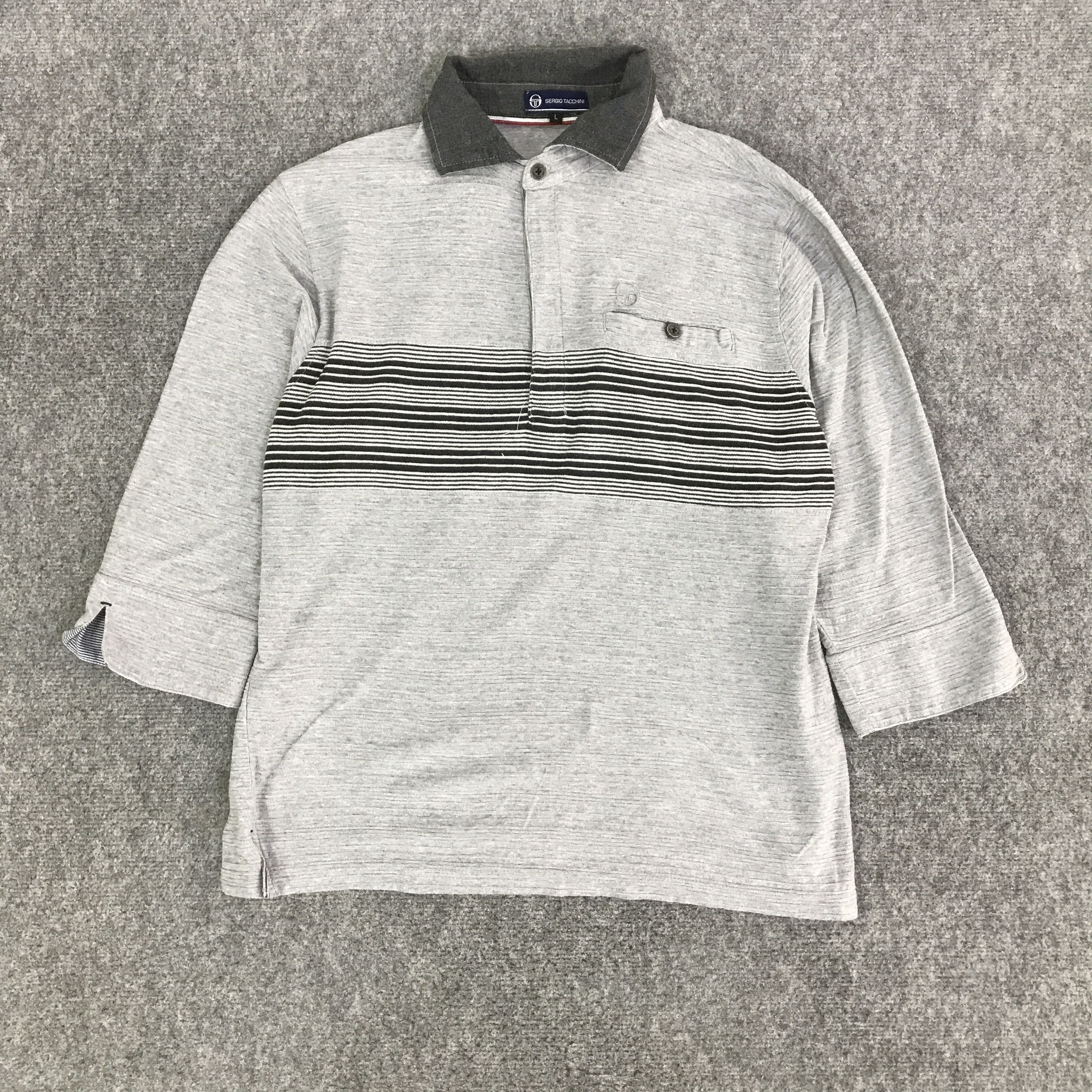 Sergio Tacchini SERGIO TACCHINI POLO T-SHIRT K117B2 Size US M / EU 48-50 / 2 - 1 Thumbnail