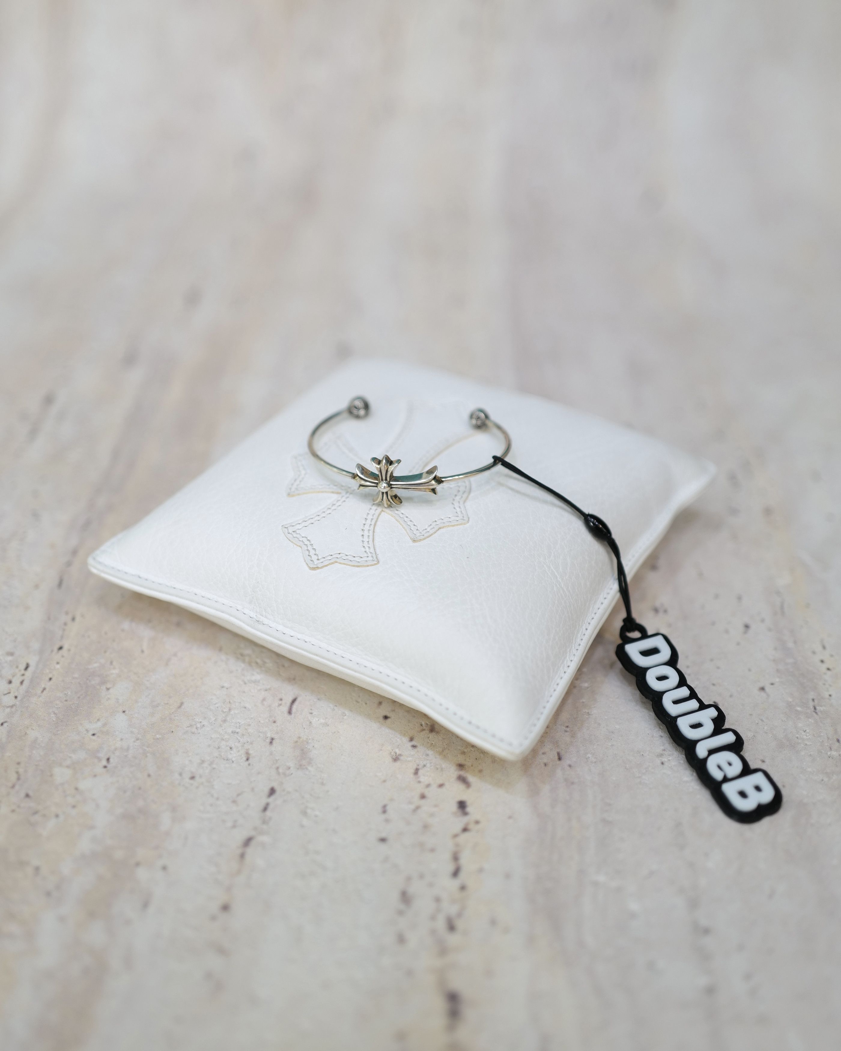 Chrome Hearts Chrome Hearts Skinny Bangle Tiny Ch Cross Bracelet