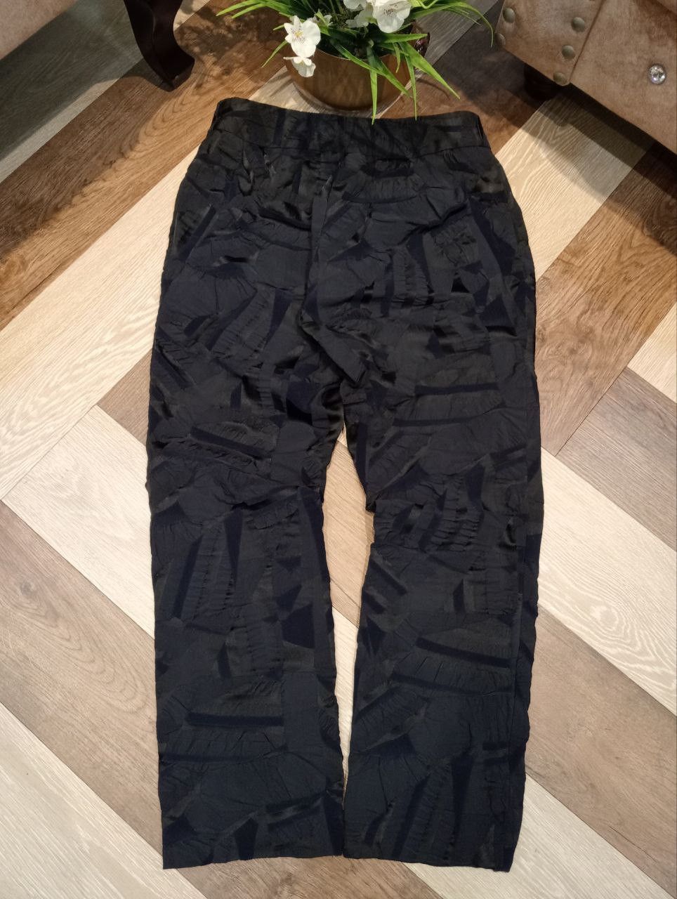 Issey Miyake VINTAGE ISSEY MIYAKE GEOMETRIC PLEATED TROUSERS Size 29" - 8 Thumbnail