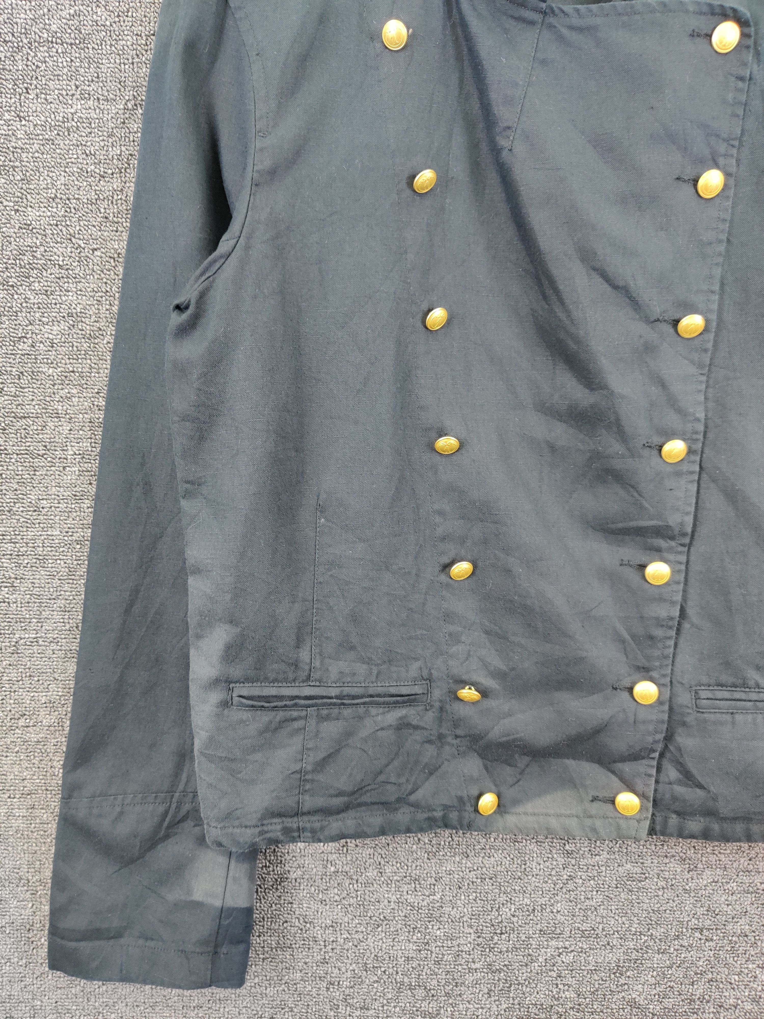 agnes b. Vintage Agnes B Napoleon Jacket Double Breasted Size US M / EU 48-50 / 2 - 10 Thumbnail