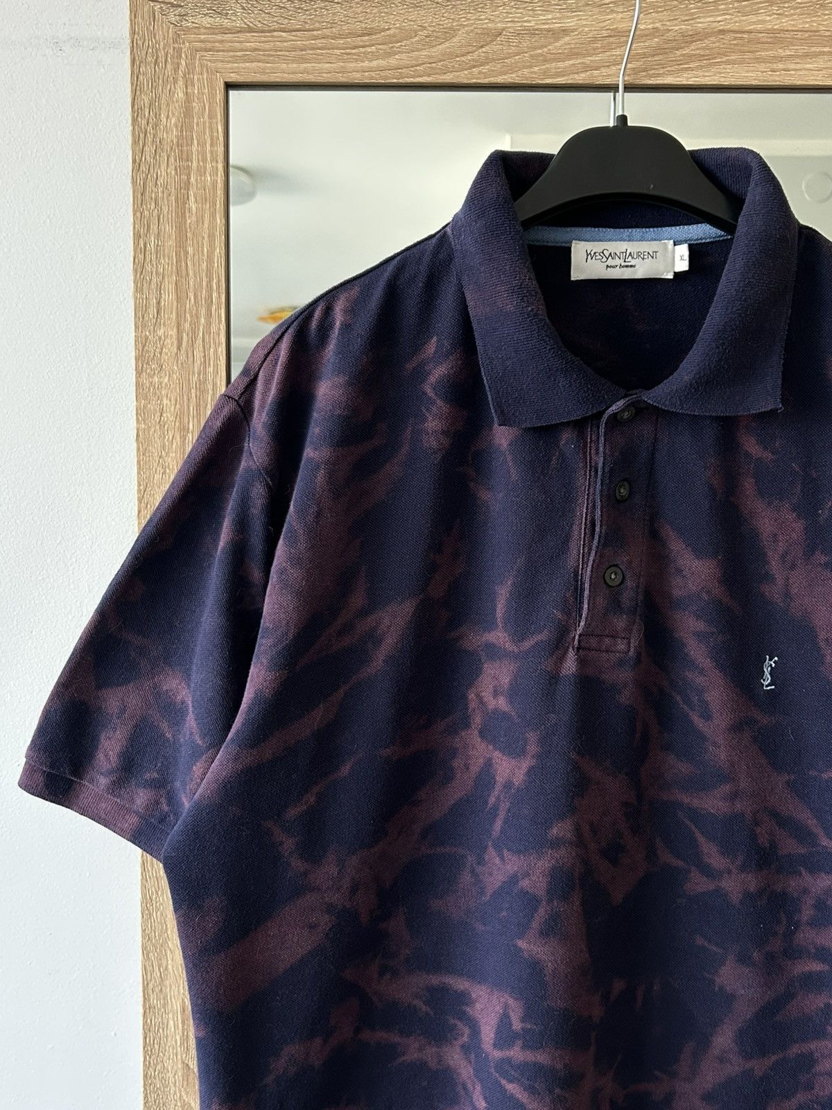 Yves Saint Laurent Vintage polo YSL Yves Saint Laurent custom xlarge logo Size US XL / EU 56 / 4 - 10 Thumbnail