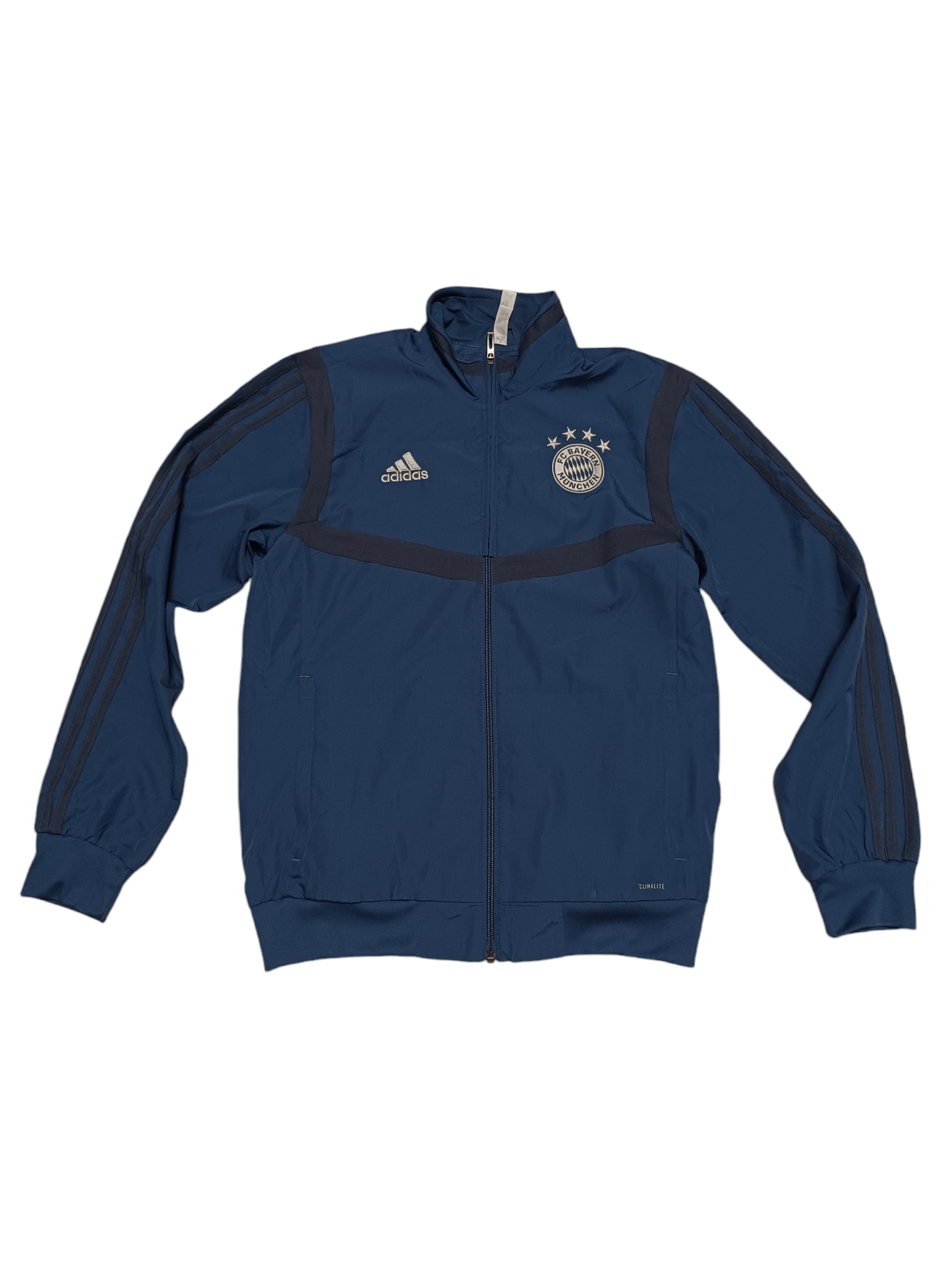 Adidas 2019 ADIDAS BAYERN MUNICH NYLON TRACKING JACKET SOCCER DRILL Size US S / EU 44-46 / 1 - 1 Thumbnail