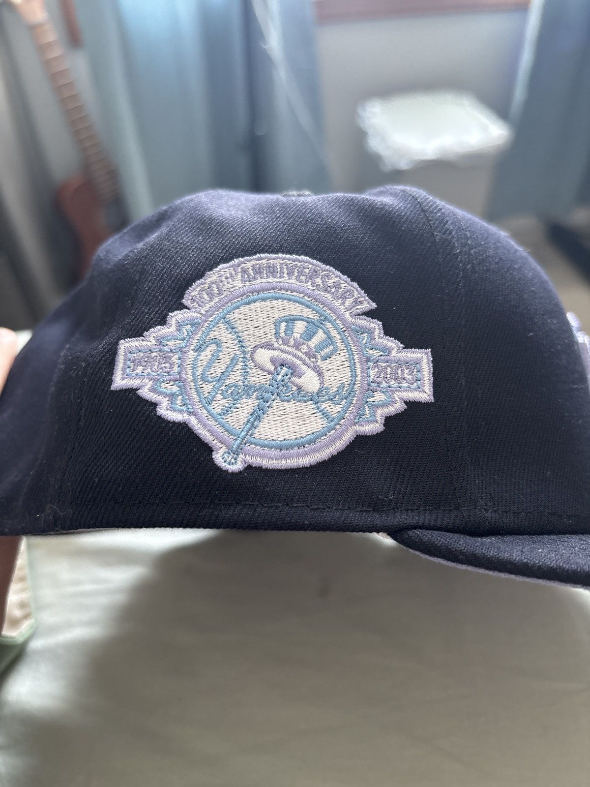 New Era New York Yankees Fitted Hat Size 40 - 2 Thumbnail