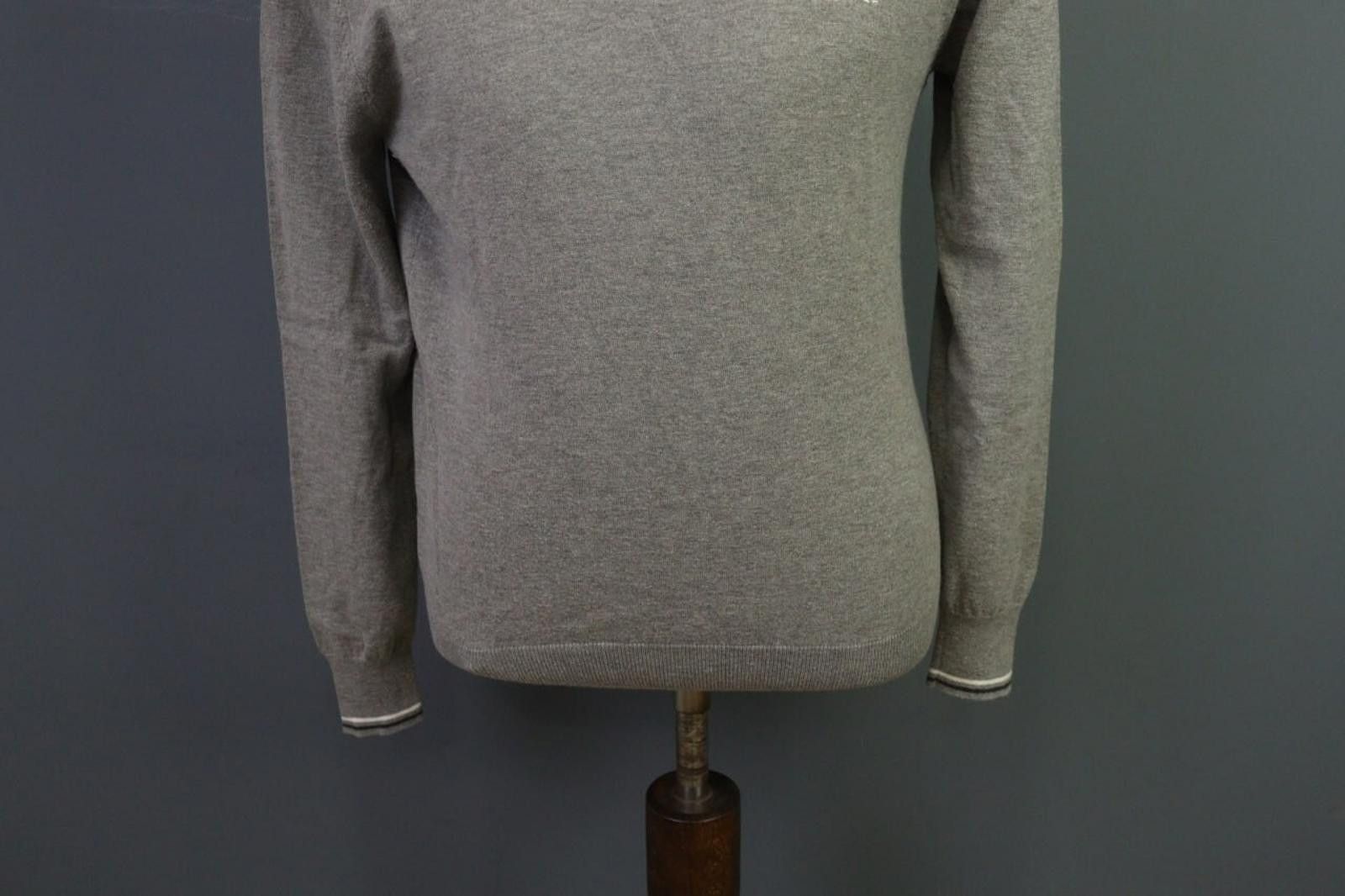 La Martina La Martina Gray Knitted Crew Neck Sweatshirt Size L Size US L / EU 52-54 / 3 - 3 Thumbnail