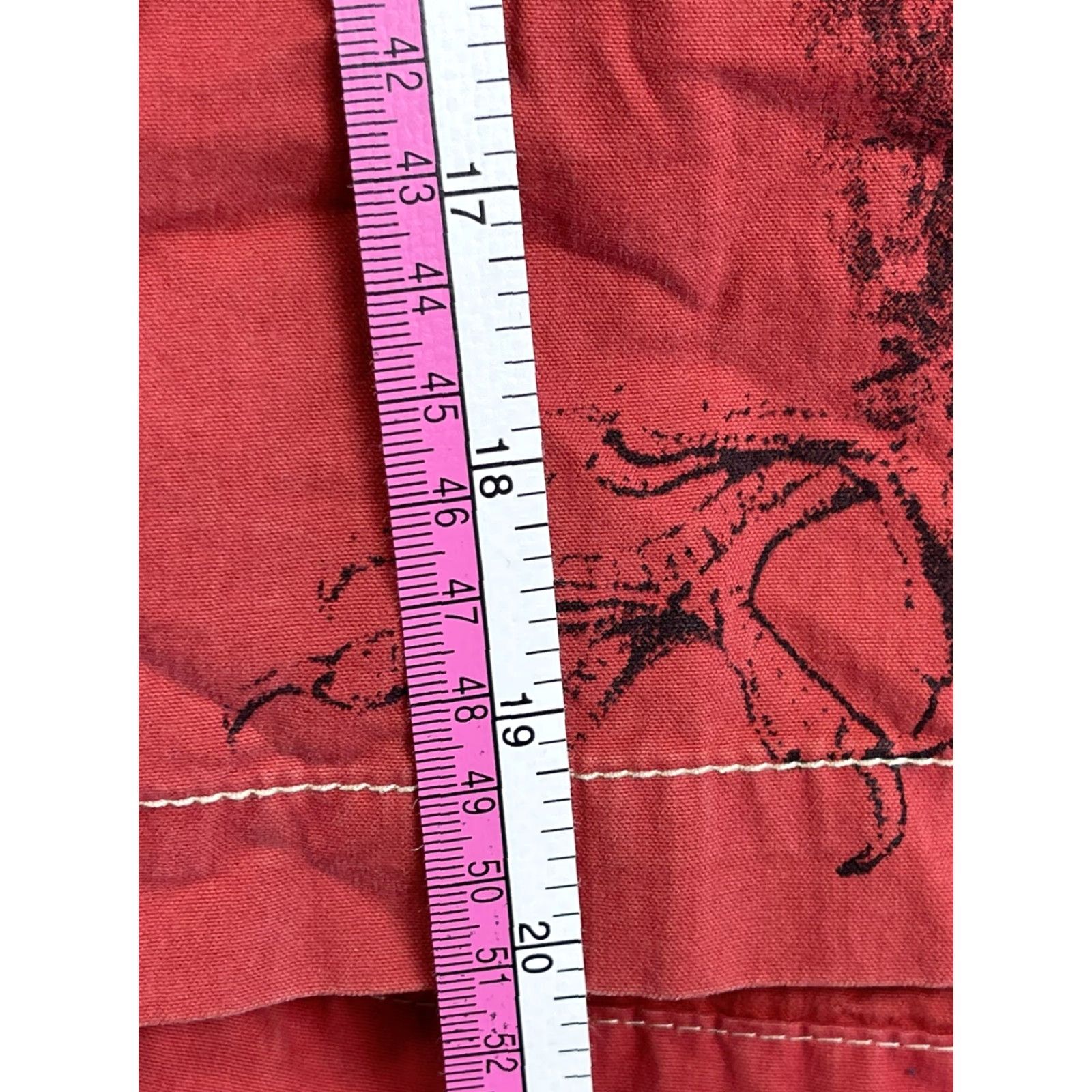 Polo Ralph Lauren VINTAGE Polo Ralph Lauren Mens Cargo Military Fishing Swim Trunks Lined Sz L 90s Red Cotton Quick Dry Pockets Casual Shorts Size US S / EU 44-46 / 1 - 7 Thumbnail