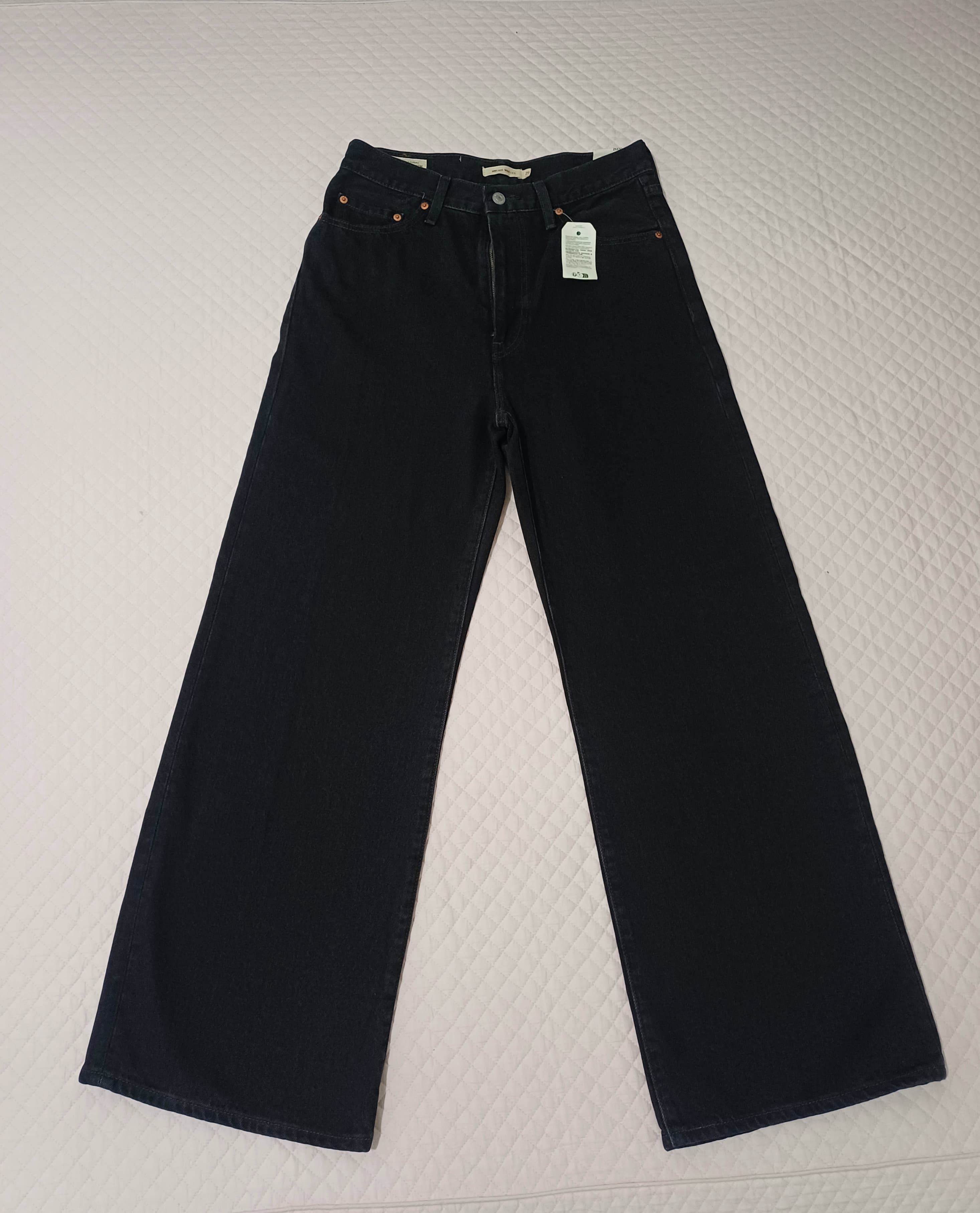 Levi's Levi's Women Ribcage Wide-Leg Jeans Size US 30 / EU 46 - 1 Thumbnail