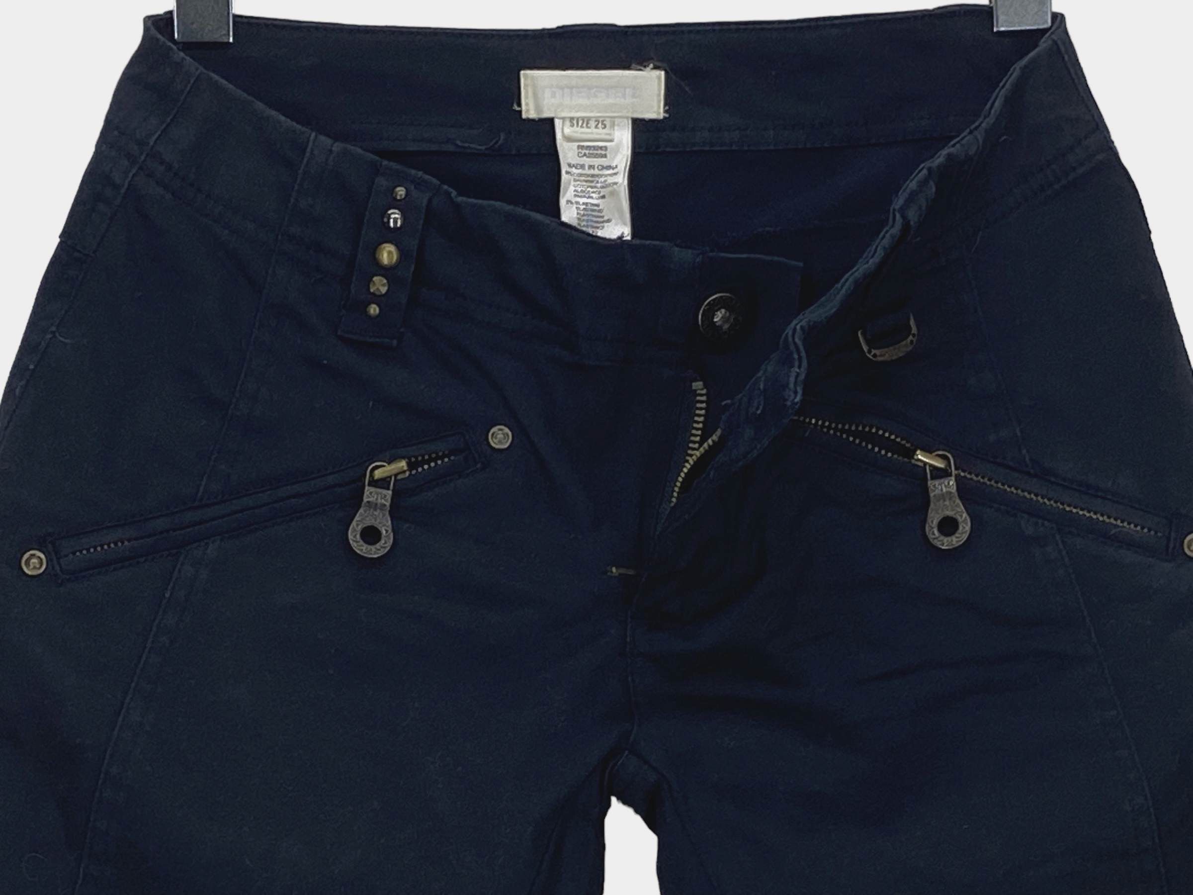Diesel Diesel Industries Skinny Multipocket Denim Jeans Size 25" / US 0 / IT 36 - 4 Thumbnail