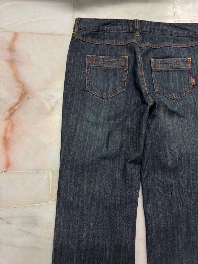 Vintage 💥FLARE💥VINTAGE JAPANESE STONE WASHED SICK STYLE DENIM Size US 29 - 12 Thumbnail