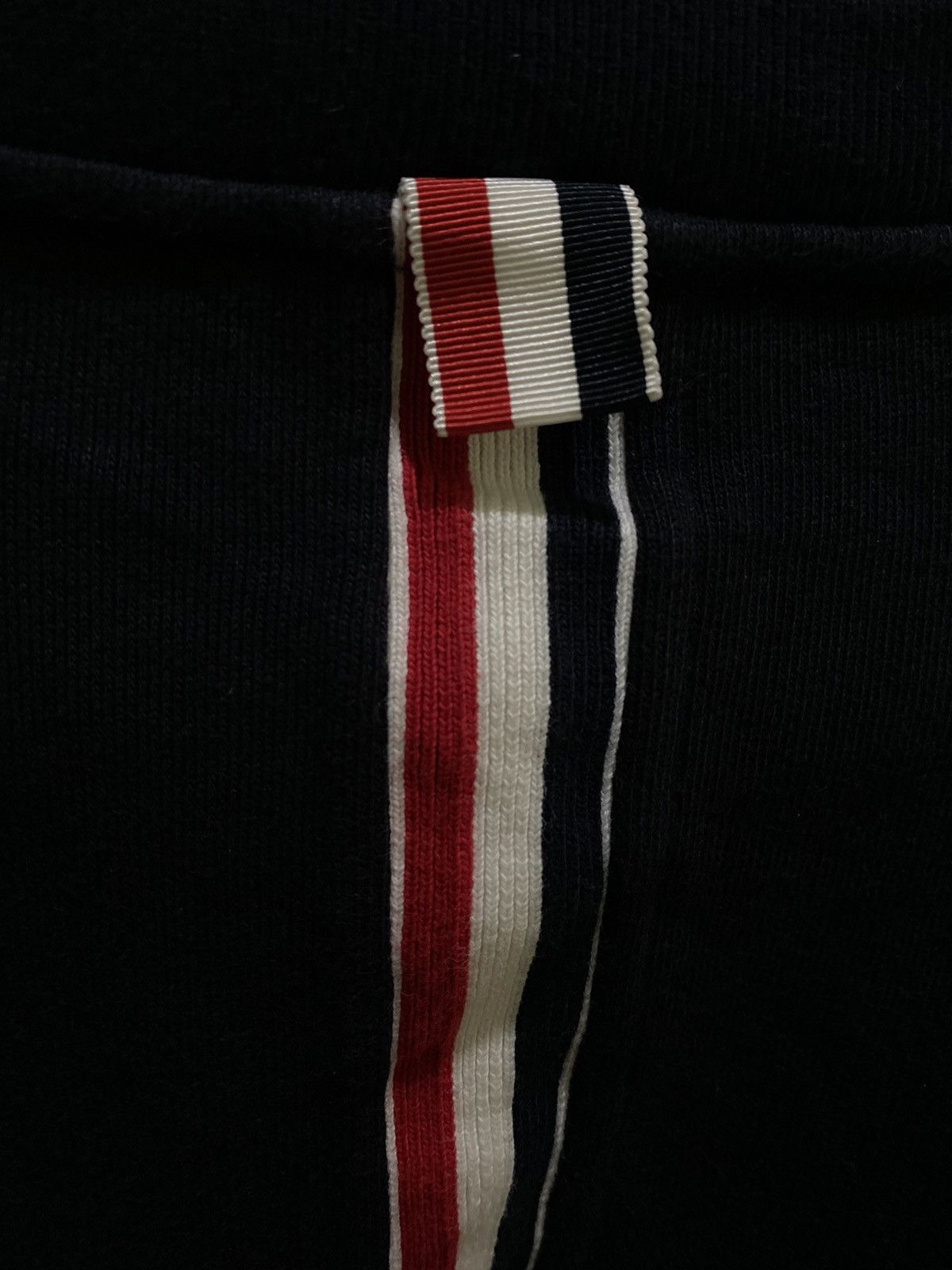 Thom Browne Thom browne grosgrain loopback crew sweat Size US L / EU 52-54 / 3 - 13 Thumbnail