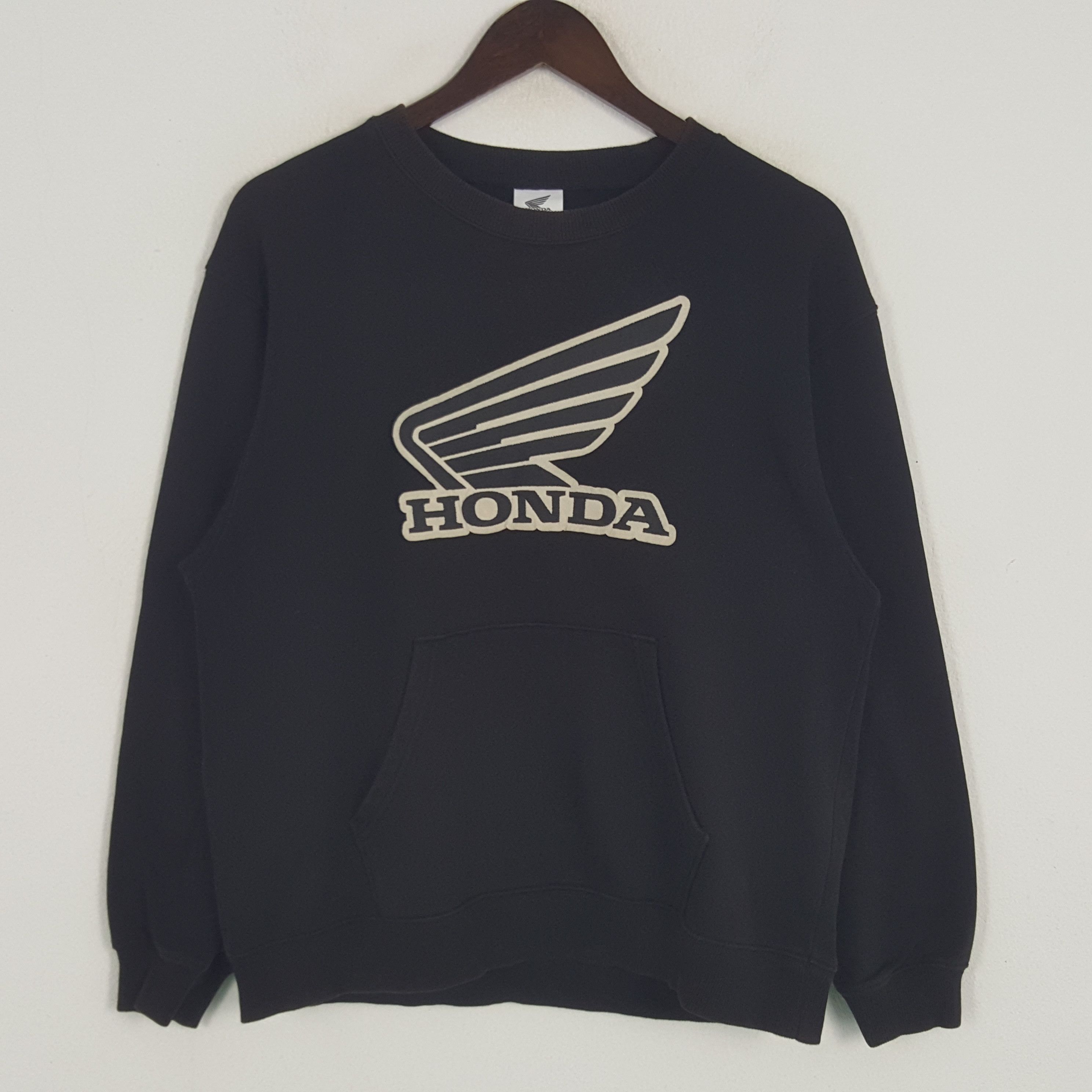 GU × Japanese Brand Vintage GU X HONDA Japanese Brand Motorsports Sweatshirt Size US S / EU 44-46 / 1 - 1 Thumbnail