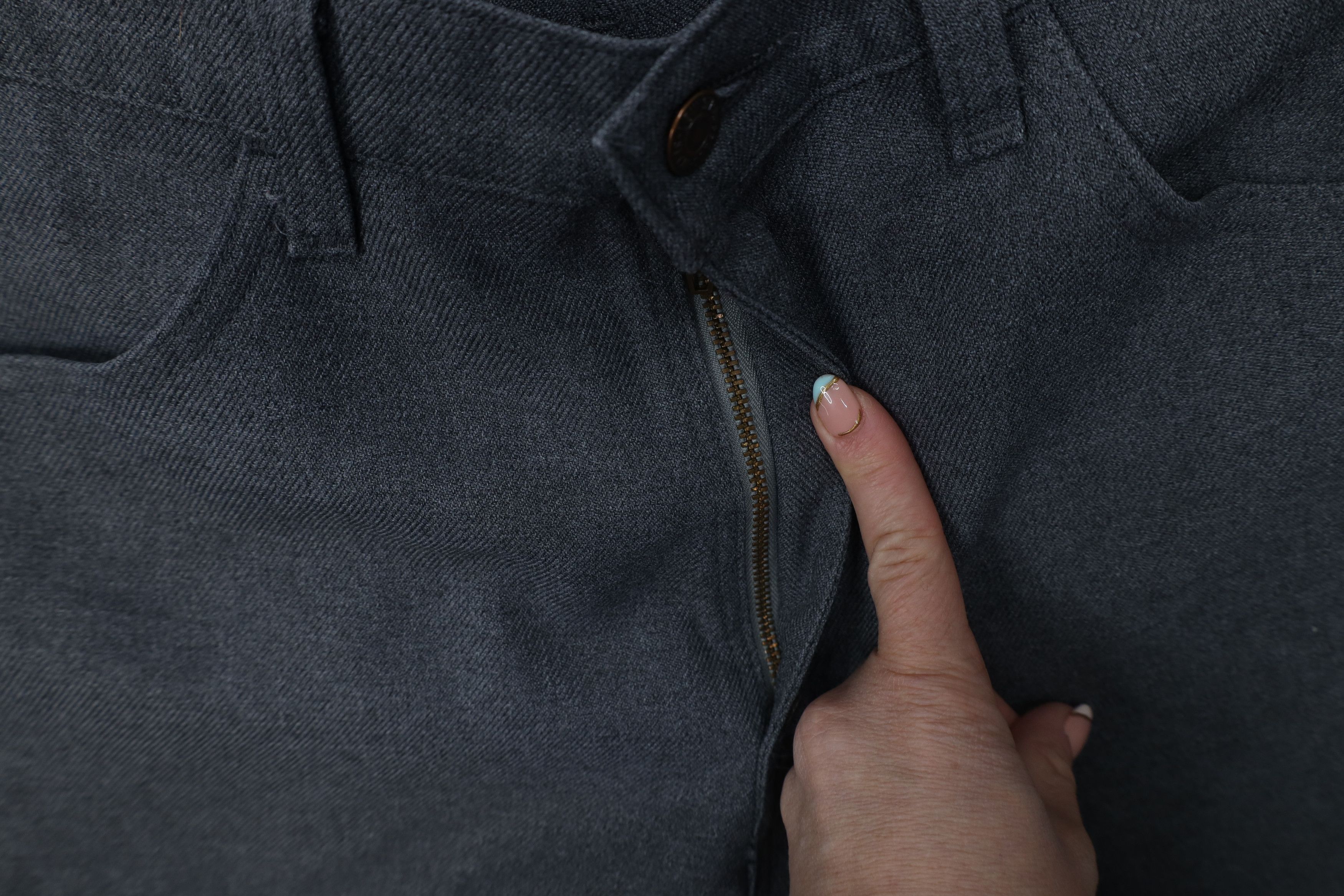 Levi's Vintage 90s Levis 517 Knit Flared Wide Leg Pants Gray USA Size US 36 / EU 52 - 7 Thumbnail