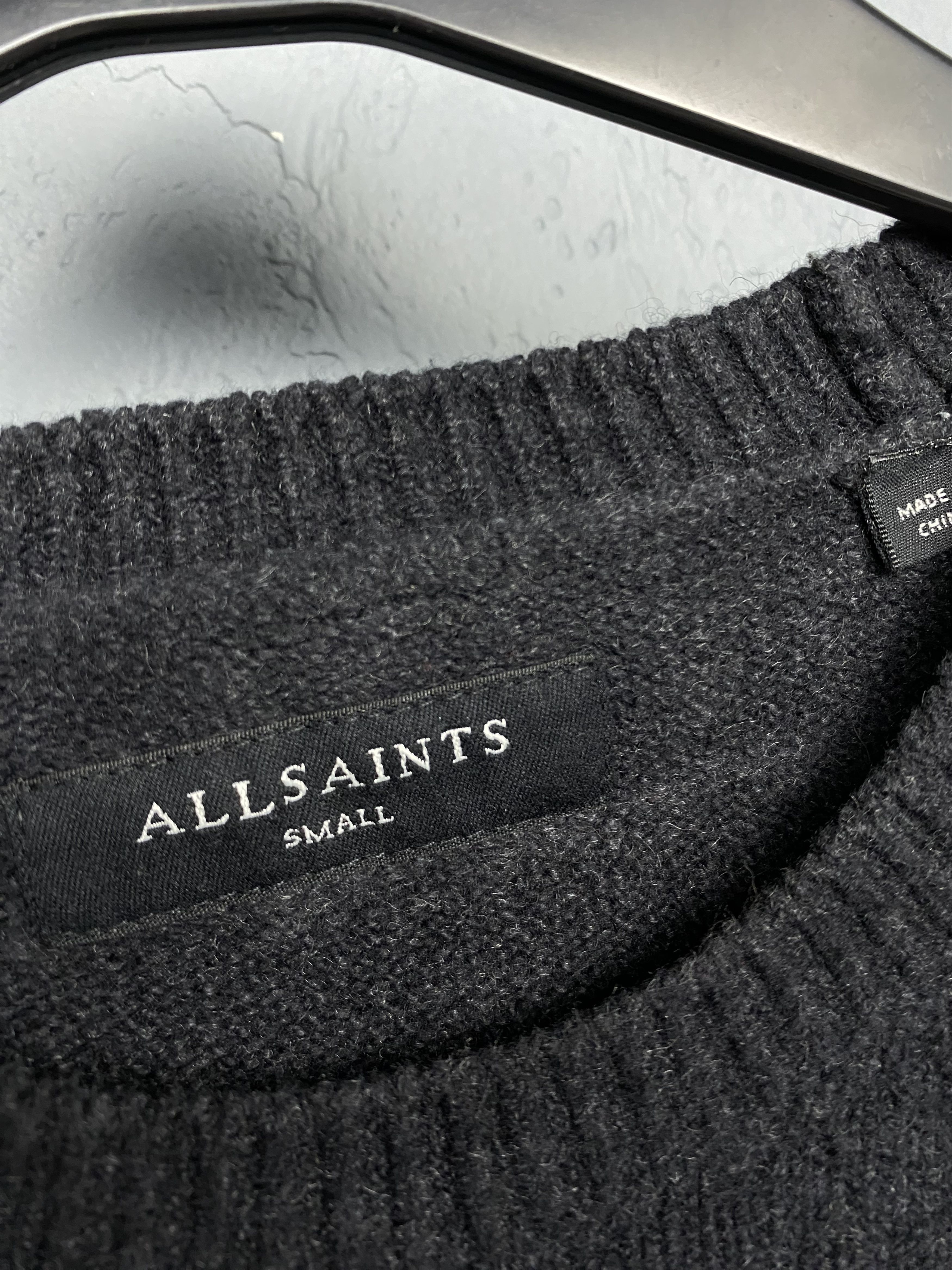 Allsaints Allsaints Mens Olnar Crew Neck Mohair Sweater Size US S / EU 44-46 / 1 - 4 Thumbnail
