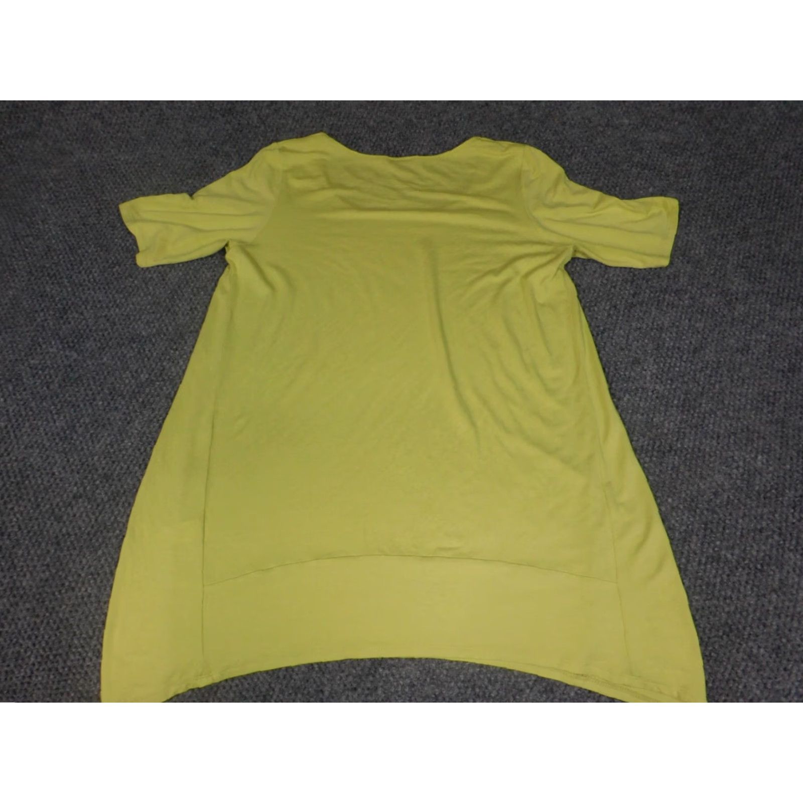 J. Jill J. Jill Blouse Tunic Short Sleeve Crew Neck Green Rayon Stretch Cap Sleeve Button Pullover Casual Women S Regular Size S Size S / US 4 / IT 40 - 7 Thumbnail