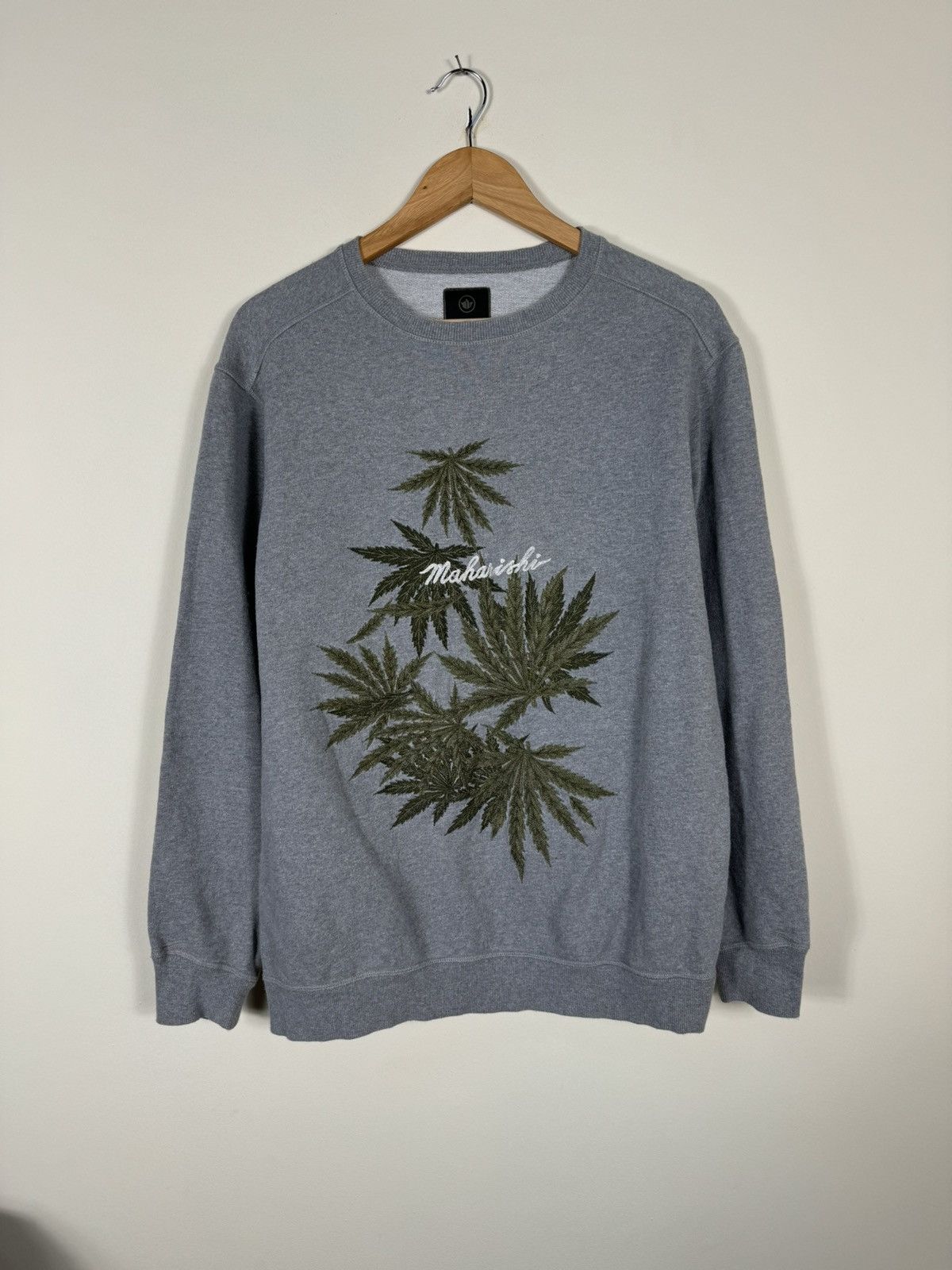 Maharishi Maharishi Cannabis logo sweatshirt Size US M / EU 48-50 / 2 - 1 Thumbnail
