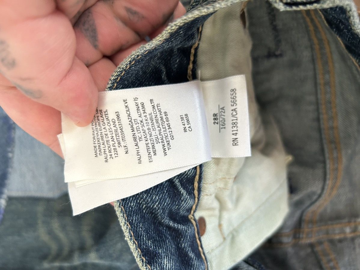 Polo Ralph Lauren Polo Ralph Lauren Patchwork Denim Pants Jeans Blue Size US 30 / EU 46 - 6 Thumbnail