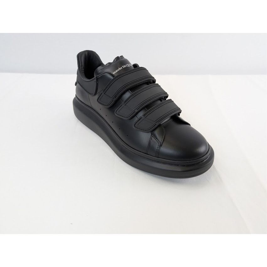 Alexander McQueen o1rshd1 Larry Oversized Triple Strap Sneaker in Black Size US 11 / EU 44 - 3 Thumbnail