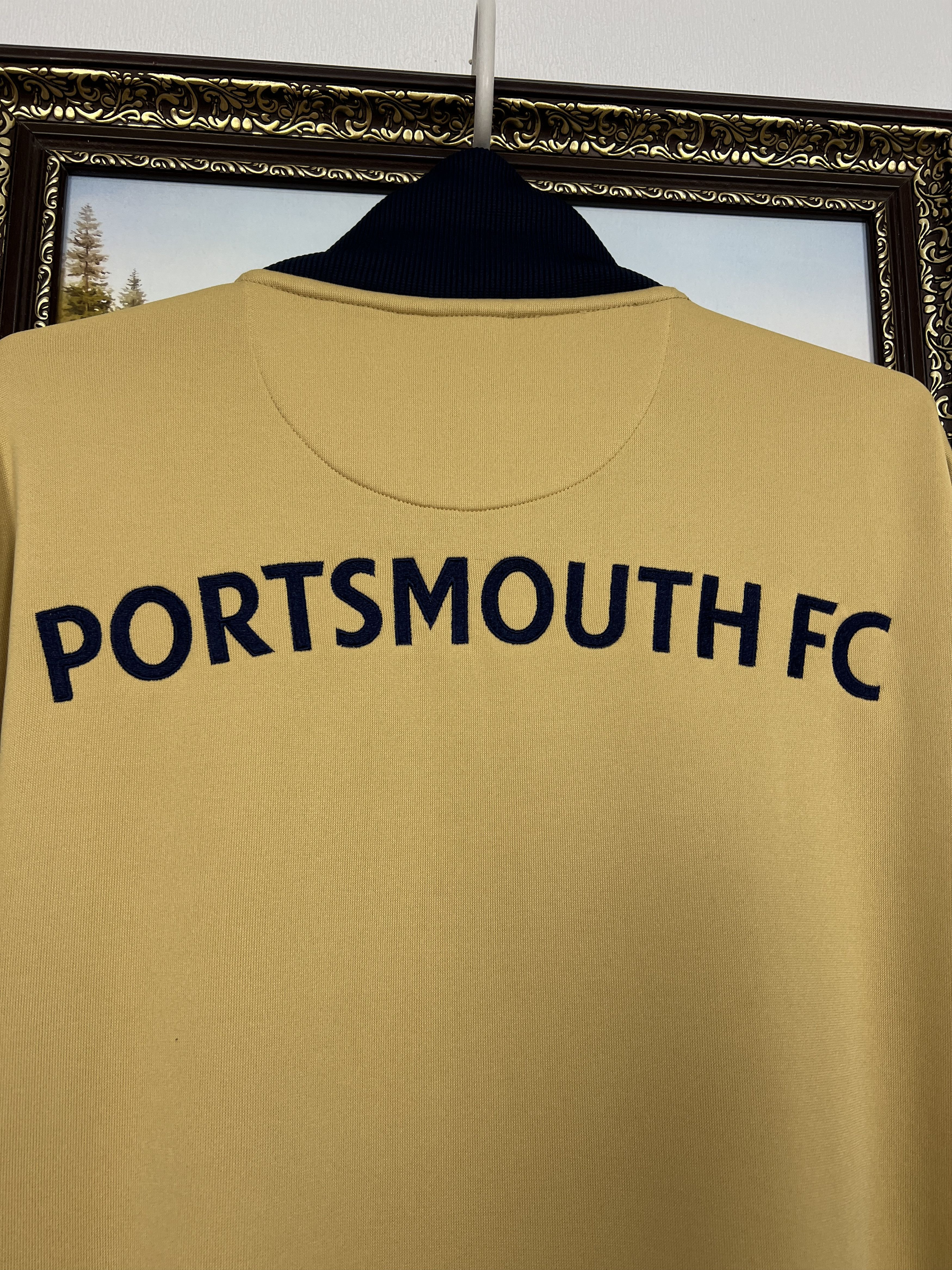 Vintage Portsmouth Football Jacket Soccer Track Top Zip Rare Size US XL / EU 56 / 4 - 11 Thumbnail