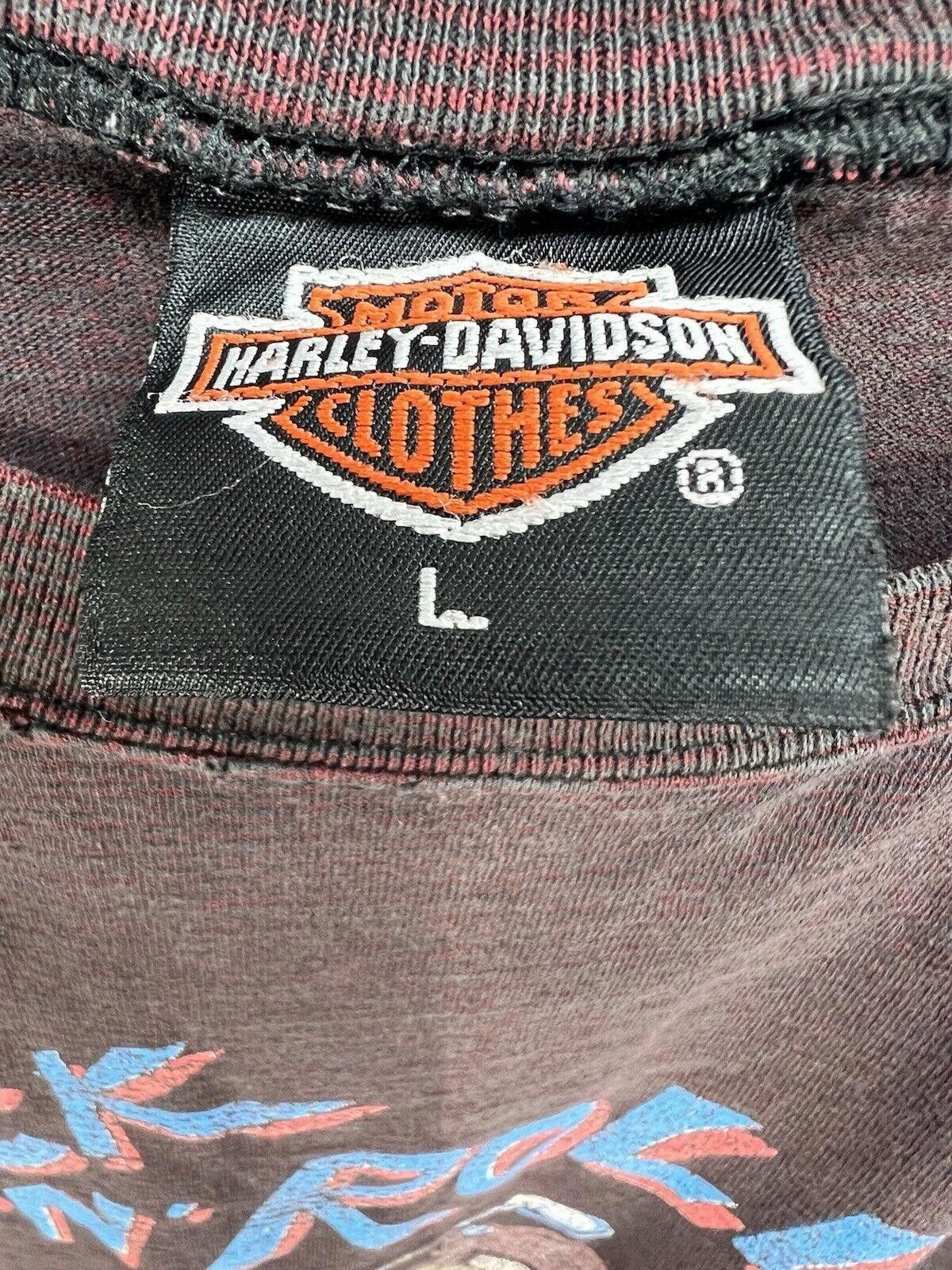 Harley Davidson 90s Harley Davidson Taz Looney Tunes T Shirt Large, #TG Size US L / EU 52-54 / 3 - 4 Thumbnail