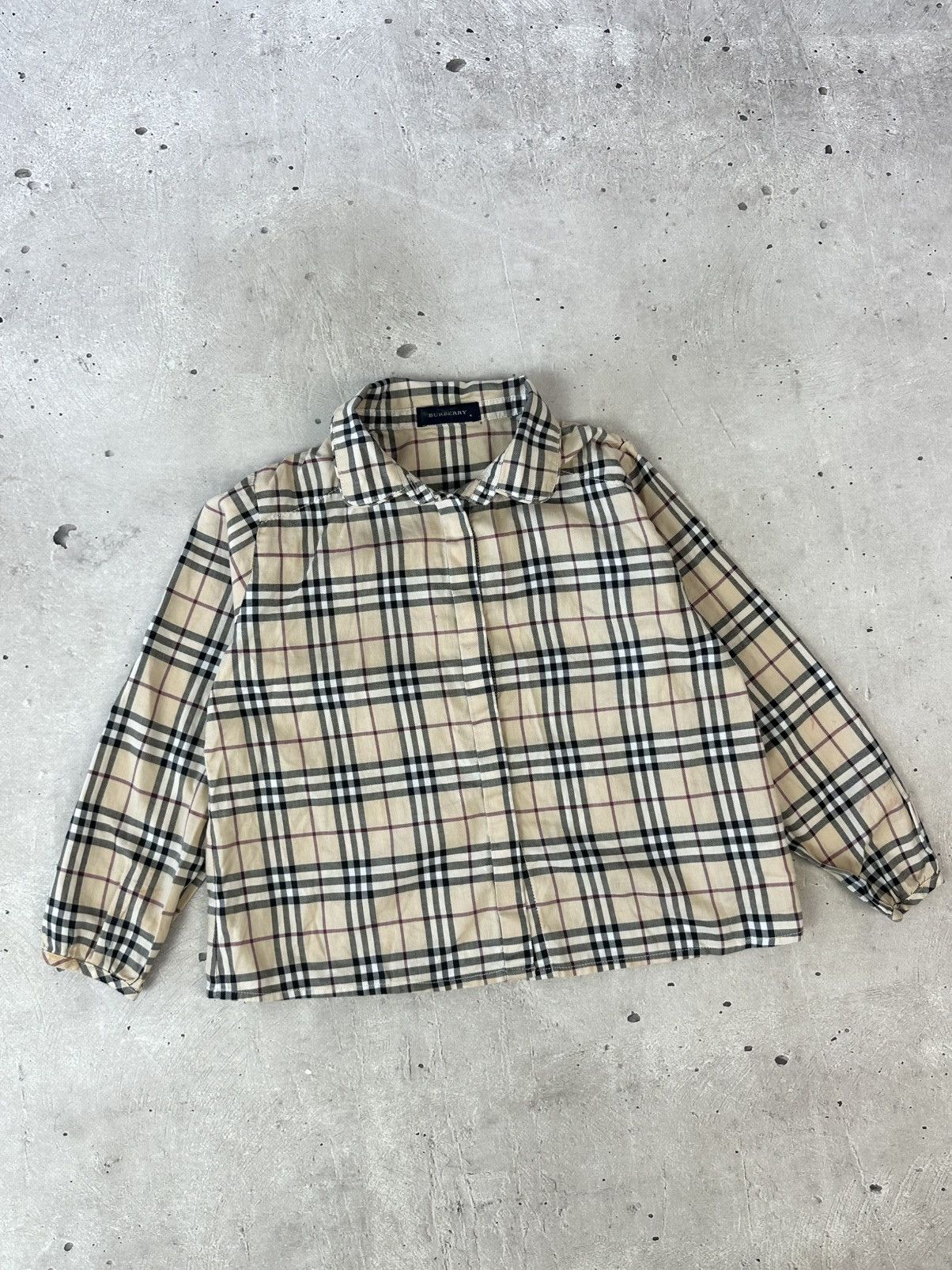 Burberry Burberry Vintage Check Long Sleeve Buttons Kids Shirt Size XS / US 0-2 / IT 36-38 - 3 Thumbnail