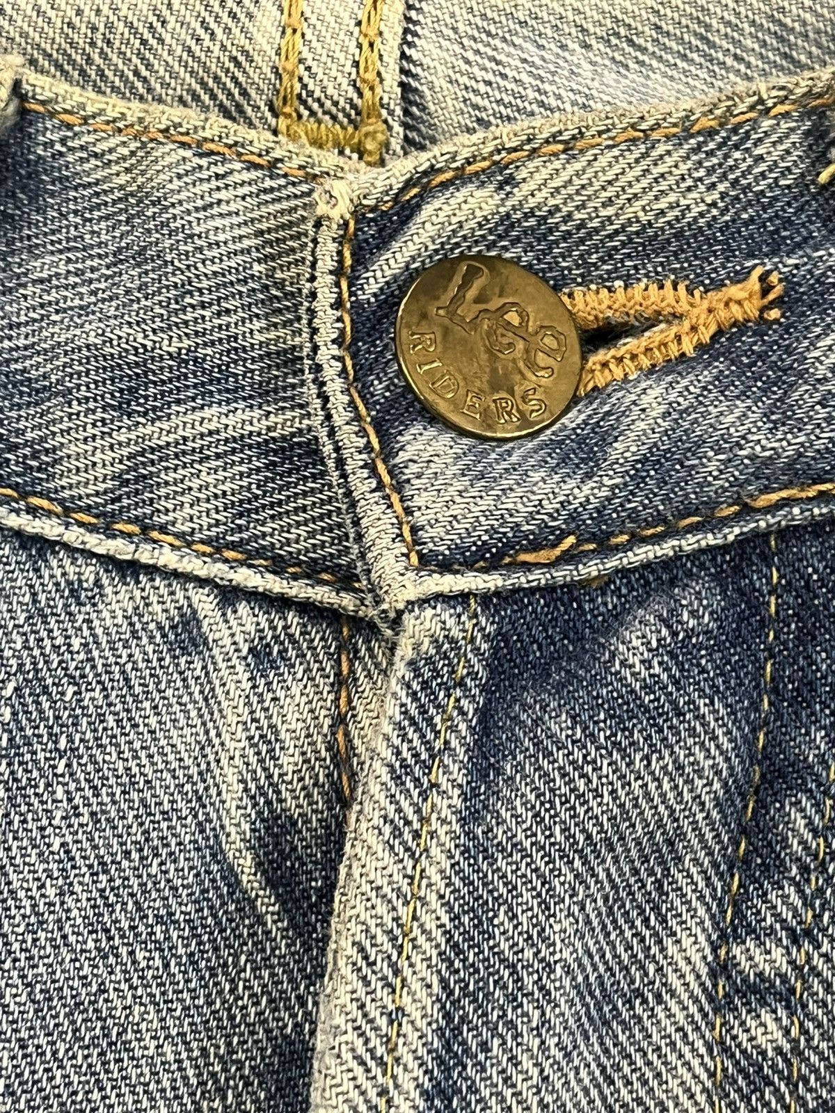 Lee Vintage Lee Riders Selvedge Distressed Denim Size US 29 - 11 Thumbnail