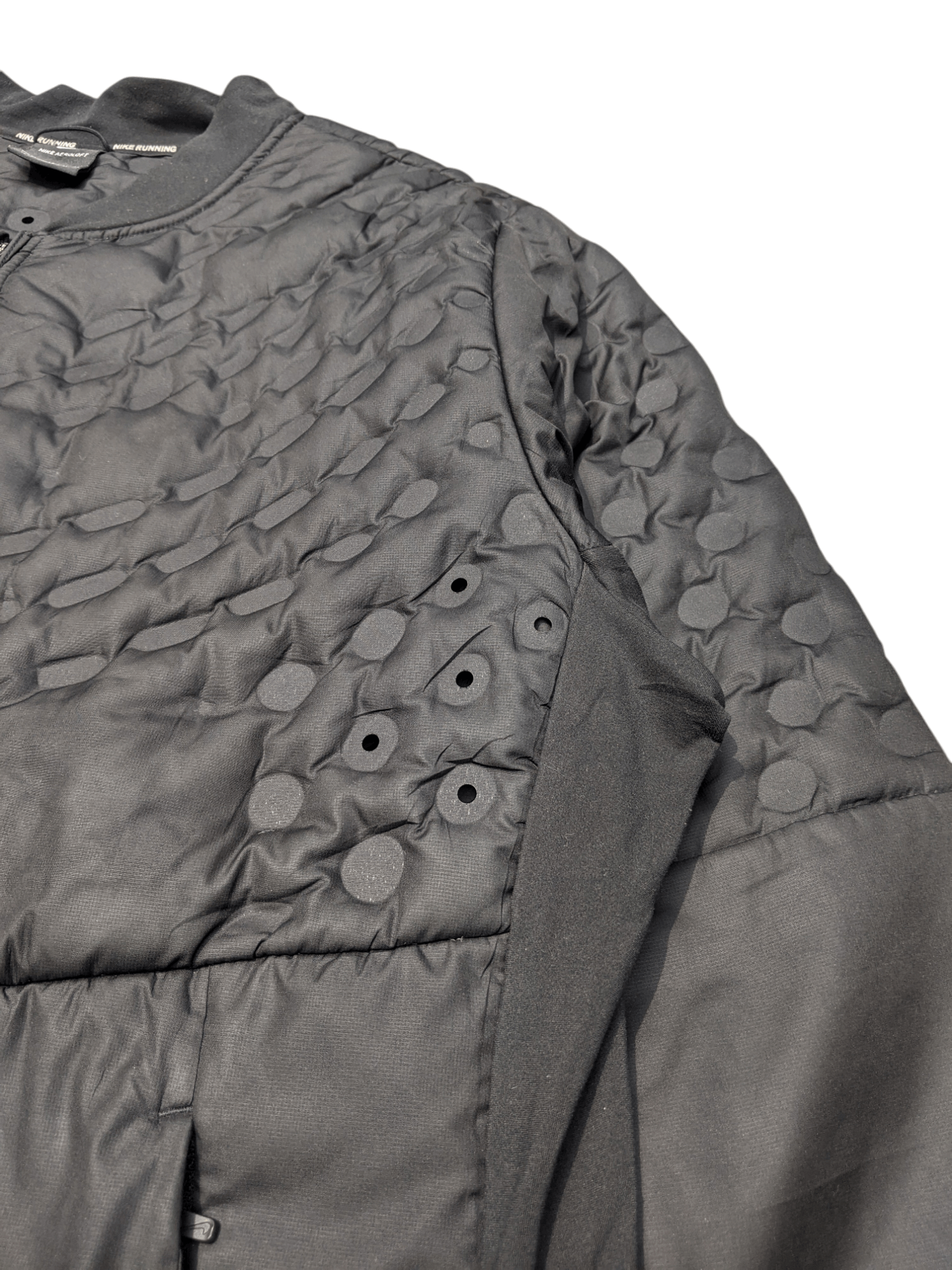 Nike Nike Running Aeroloft Perforated Quilted Shell Jacket Size US XL / EU 56 / 4 - 7 Thumbnail