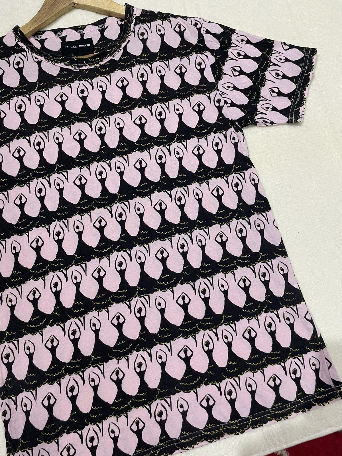 Issey Miyake × Tsumori Chisato VINTAGE TSUMORI CHISATO FULLPRINT TEE Size US M / EU 48-50 / 2 - 3 Thumbnail