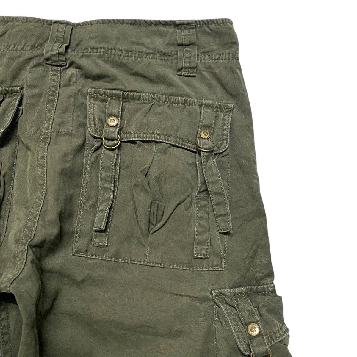 Japanese Brand DOUBLE EDGE Military Riders Cargo Pants Size US 30 / EU 46 - 13 Thumbnail