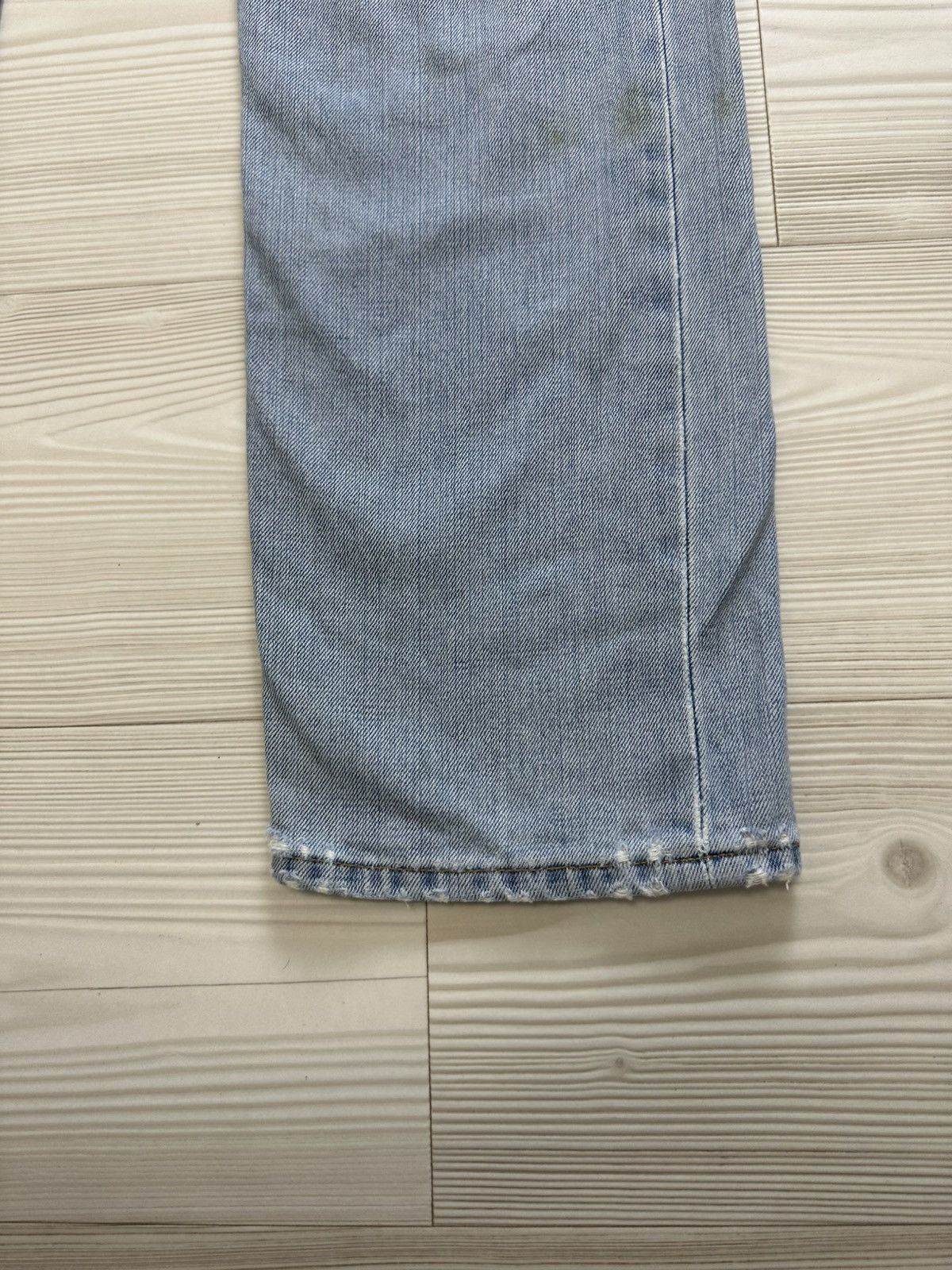 Levi's Vintage Clothing Baby blue vintage jeans Levi’s 02’ 501 34/34 Size US 34 / EU 50 - 2 Thumbnail