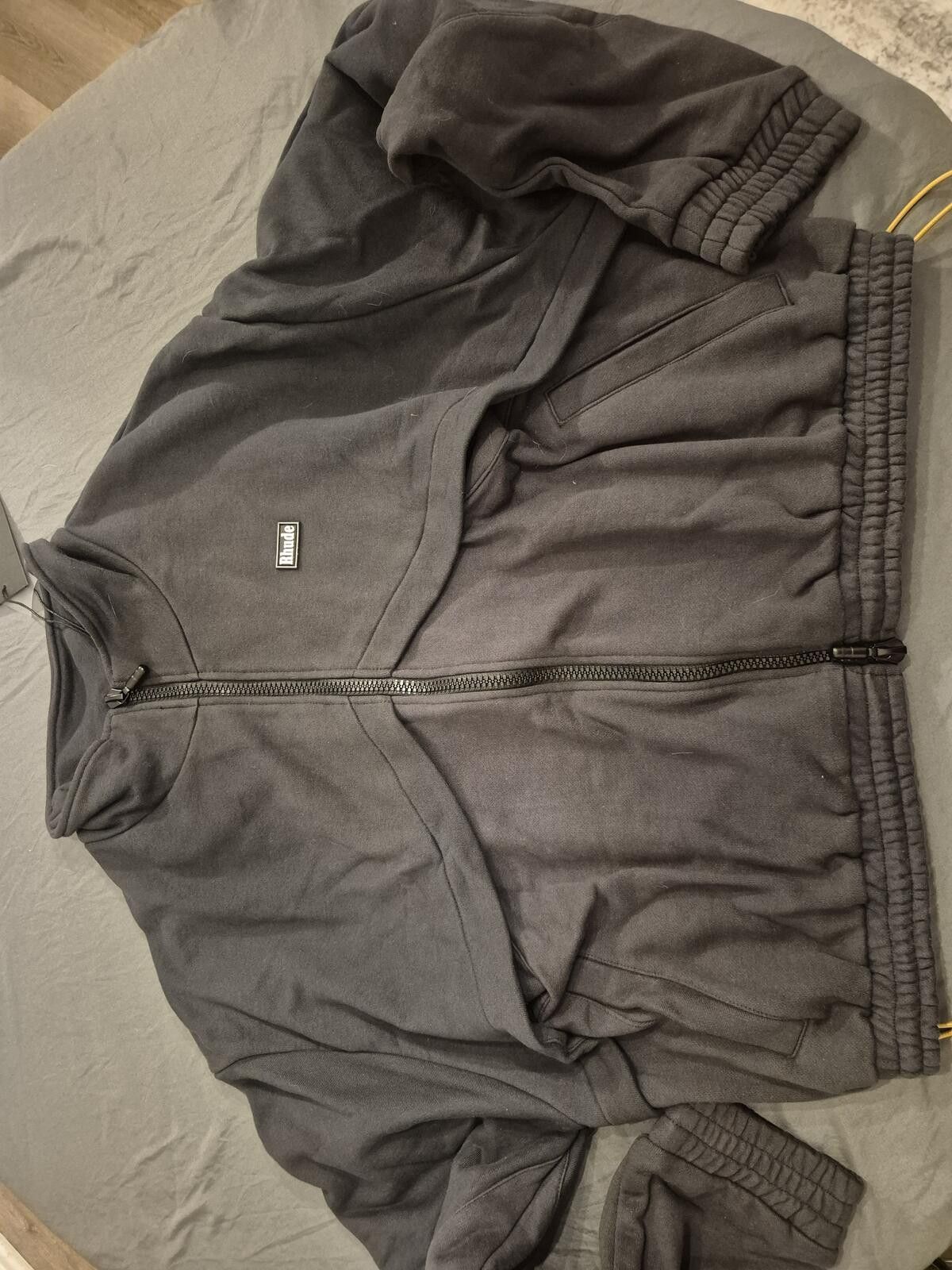 Rhude Rhude Black Flight Jacket Size XL BNWT Size US XL / EU 56 / 4 - 1 Thumbnail