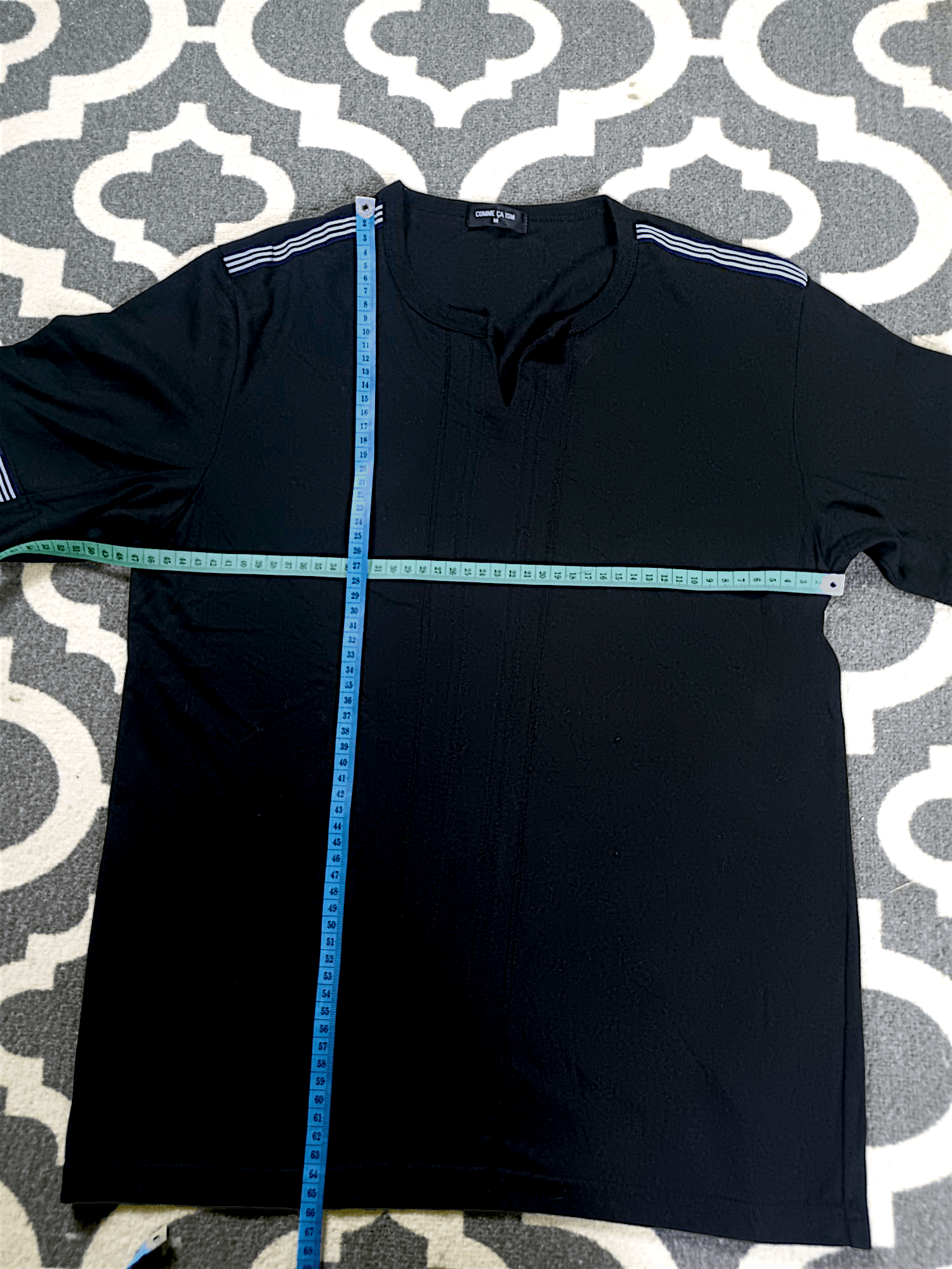 Comme Ca Ism × Japanese Brand Comme Ca Ism Black T-shirt Size US M / EU 48-50 / 2 - 7 Thumbnail